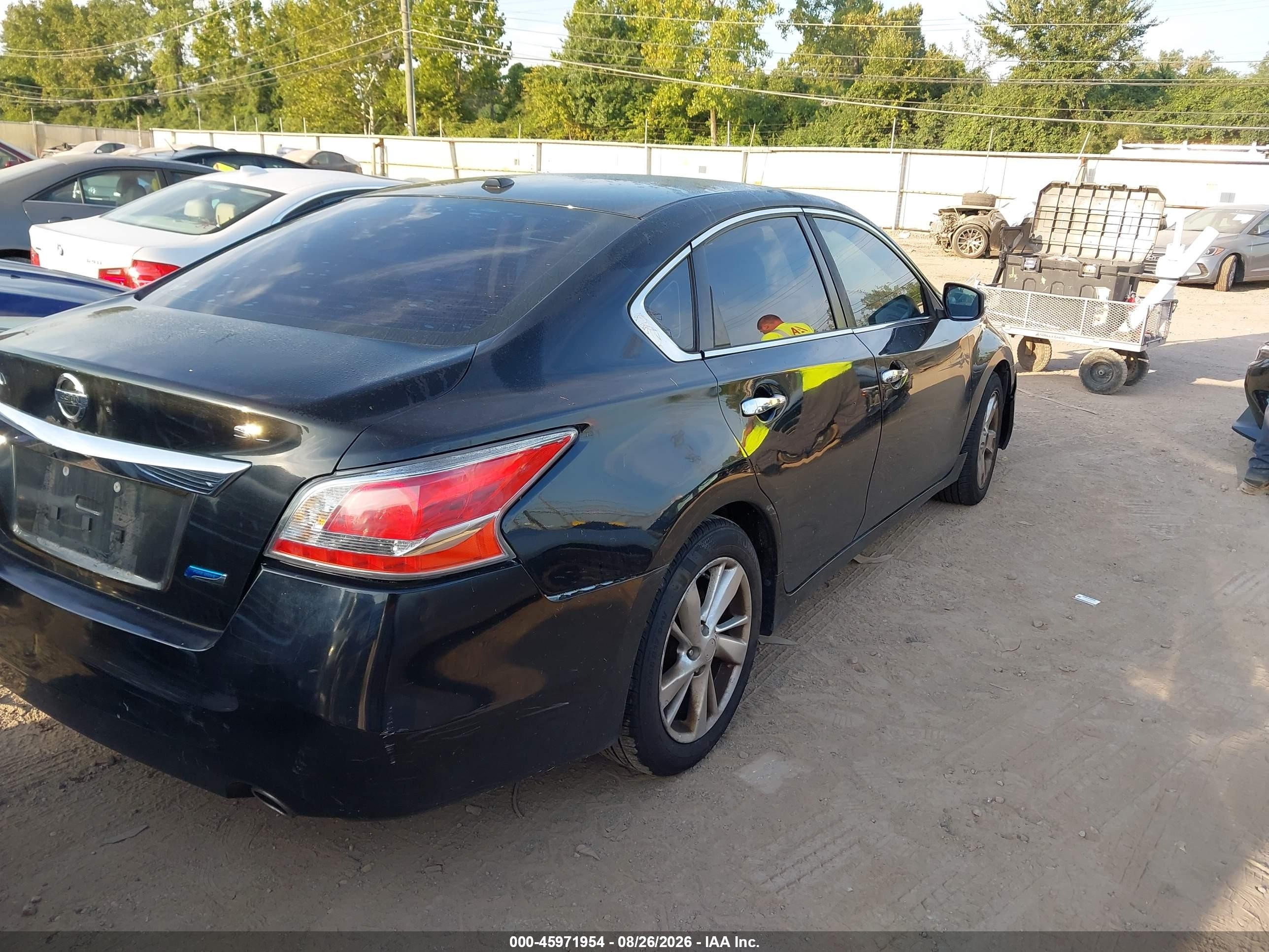2015 Nissan Altima 2.5/2.5 S/2.5 Sl/2.5 Sv Черный vin: 1N4AL3AP6FN364952