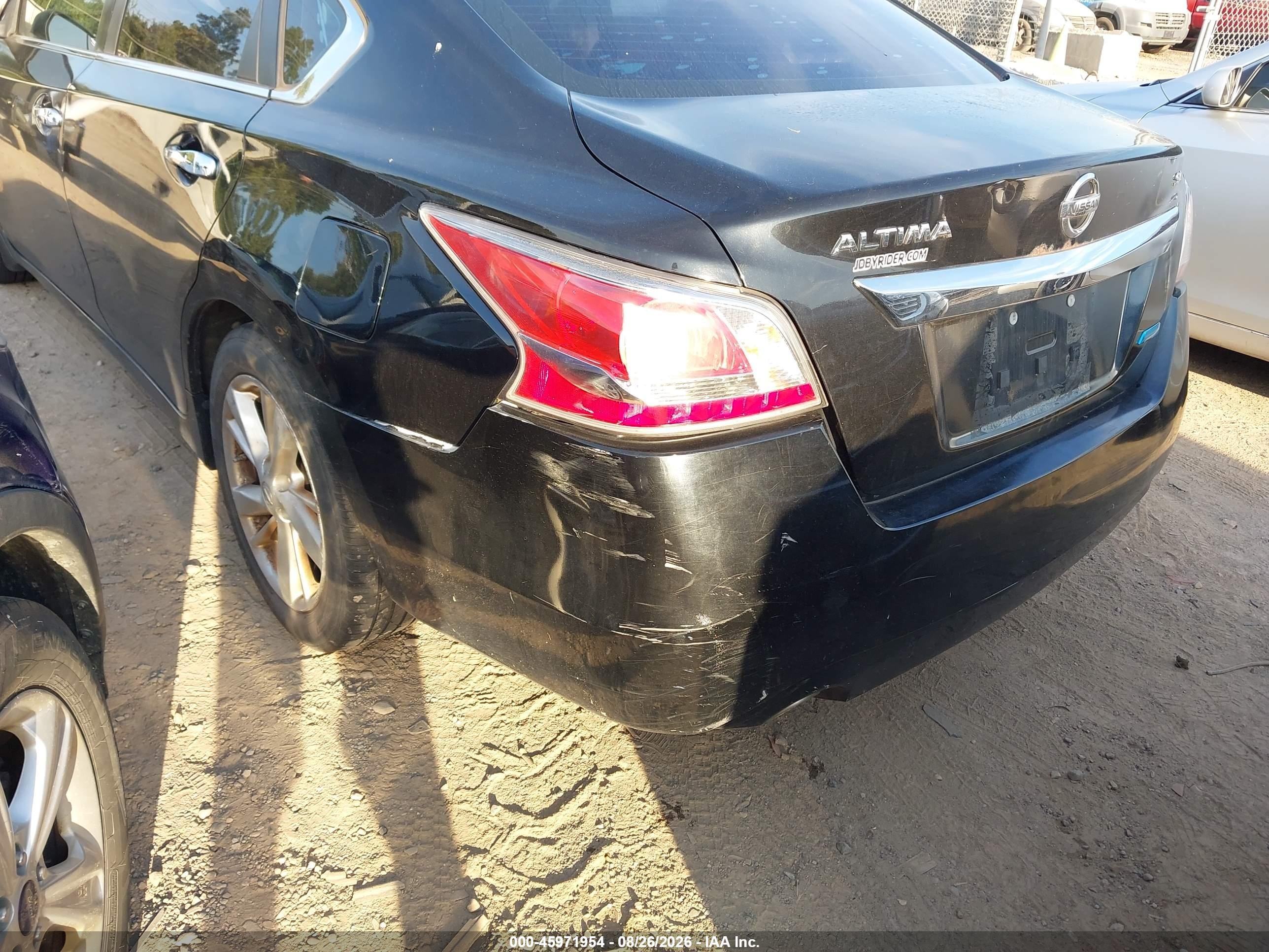 2015 Nissan Altima 2.5/2.5 S/2.5 Sl/2.5 Sv Черный vin: 1N4AL3AP6FN364952