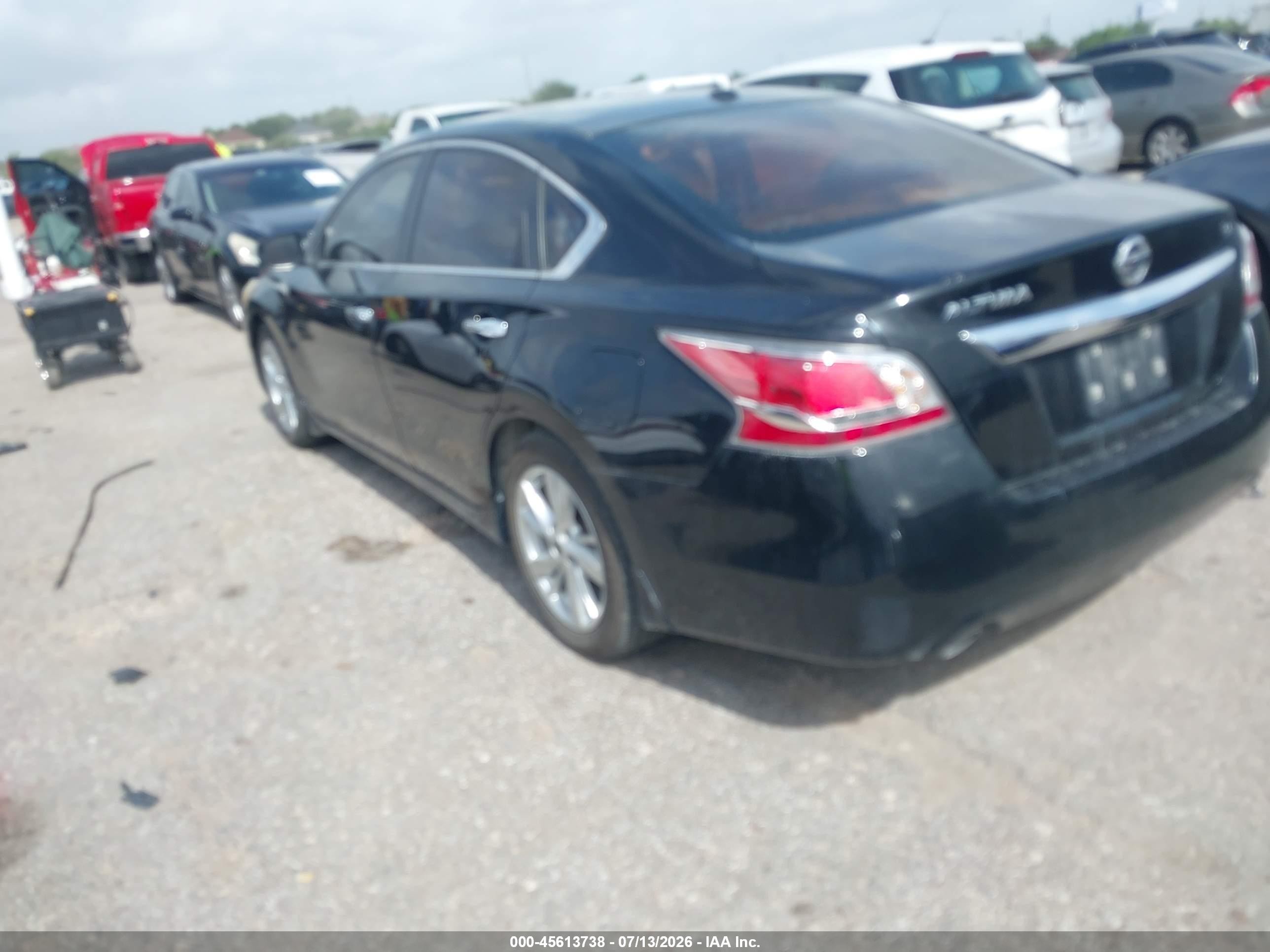 2015 Nissan Altima 2.5 Sl Black vin: 1N4AL3AP6FN369469
