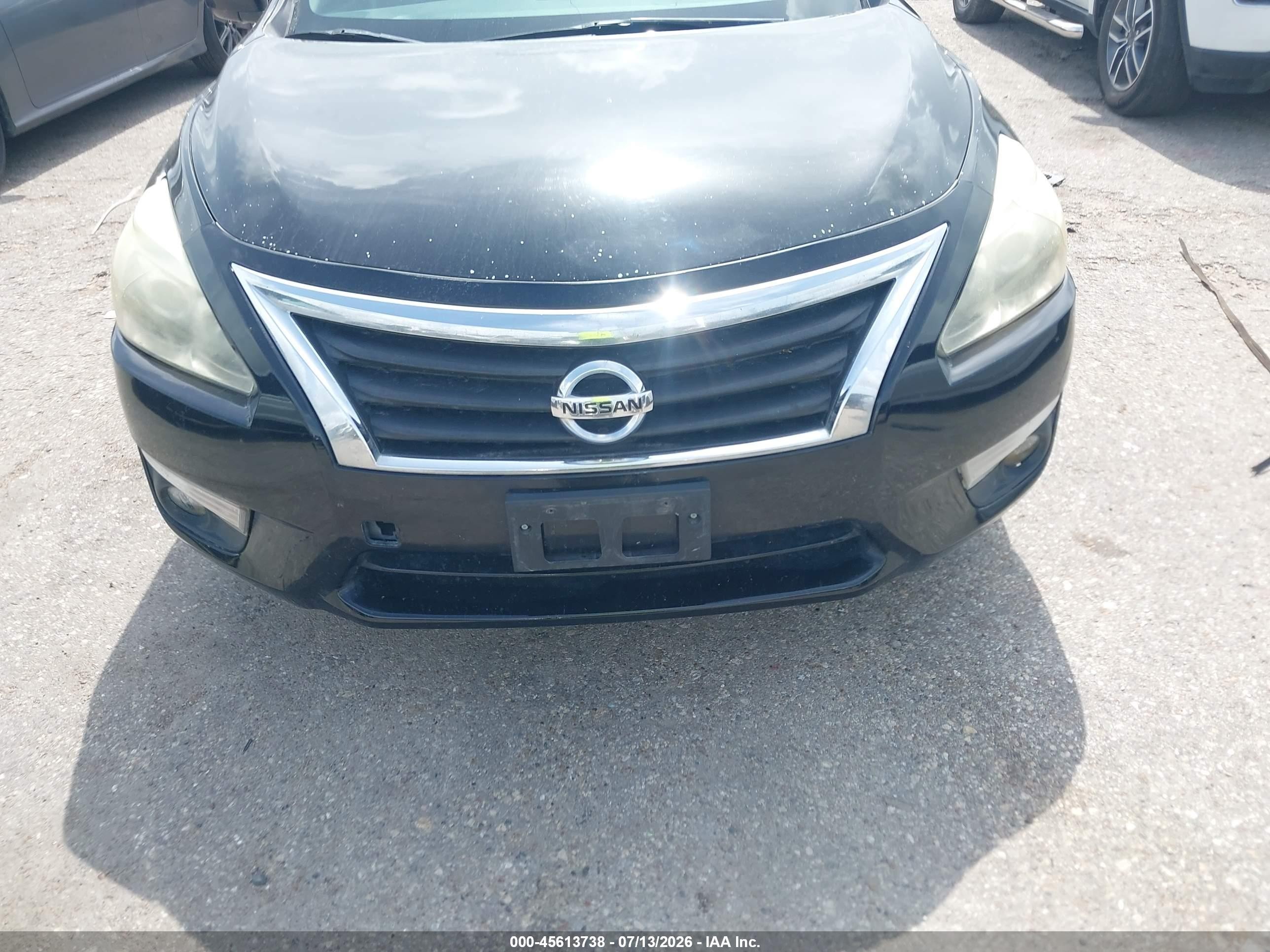 2015 Nissan Altima 2.5 Sl Black vin: 1N4AL3AP6FN369469