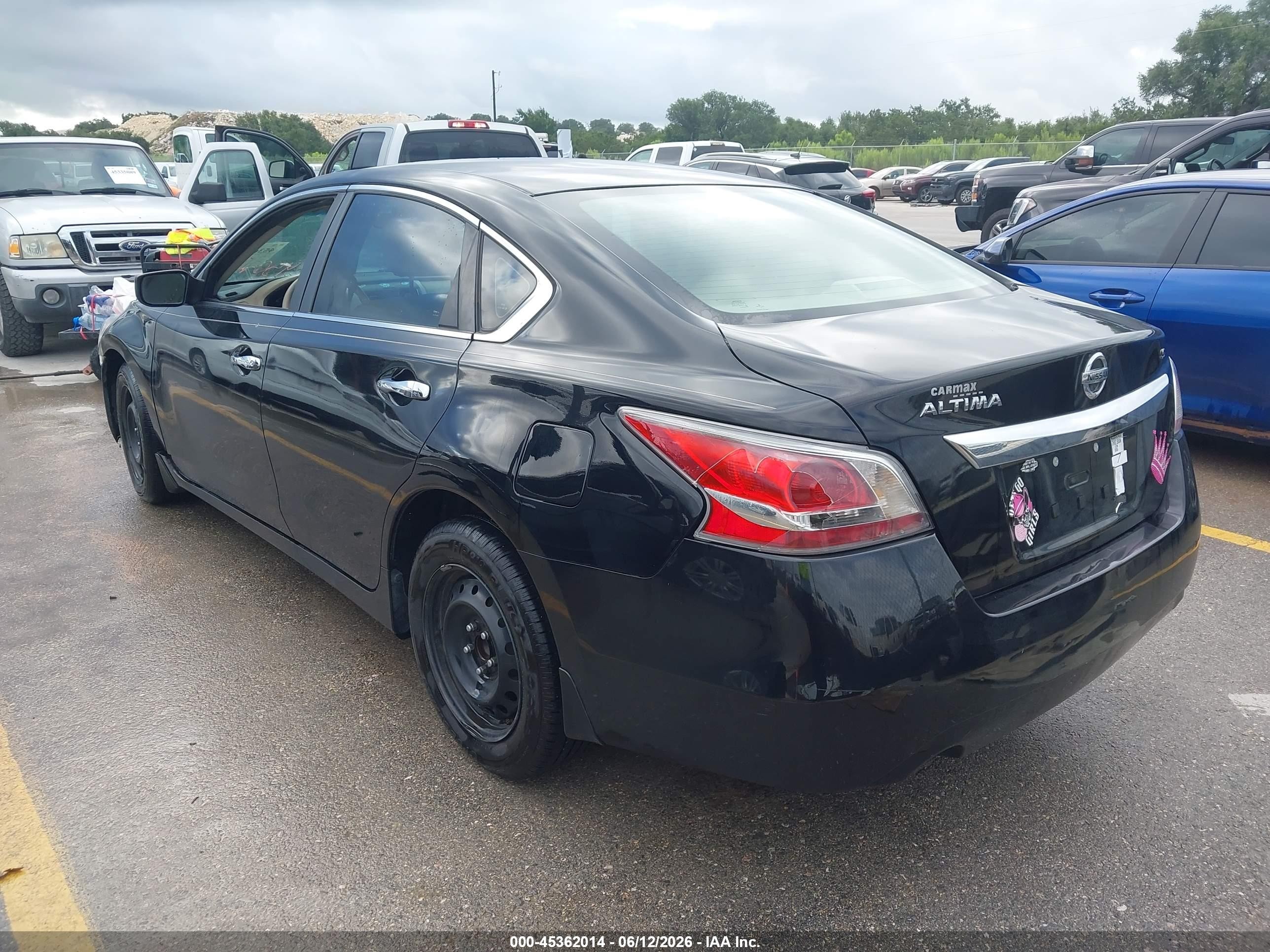 2015 Nissan Altima 2.5 S Черный vin: 1N4AL3AP6FN377197