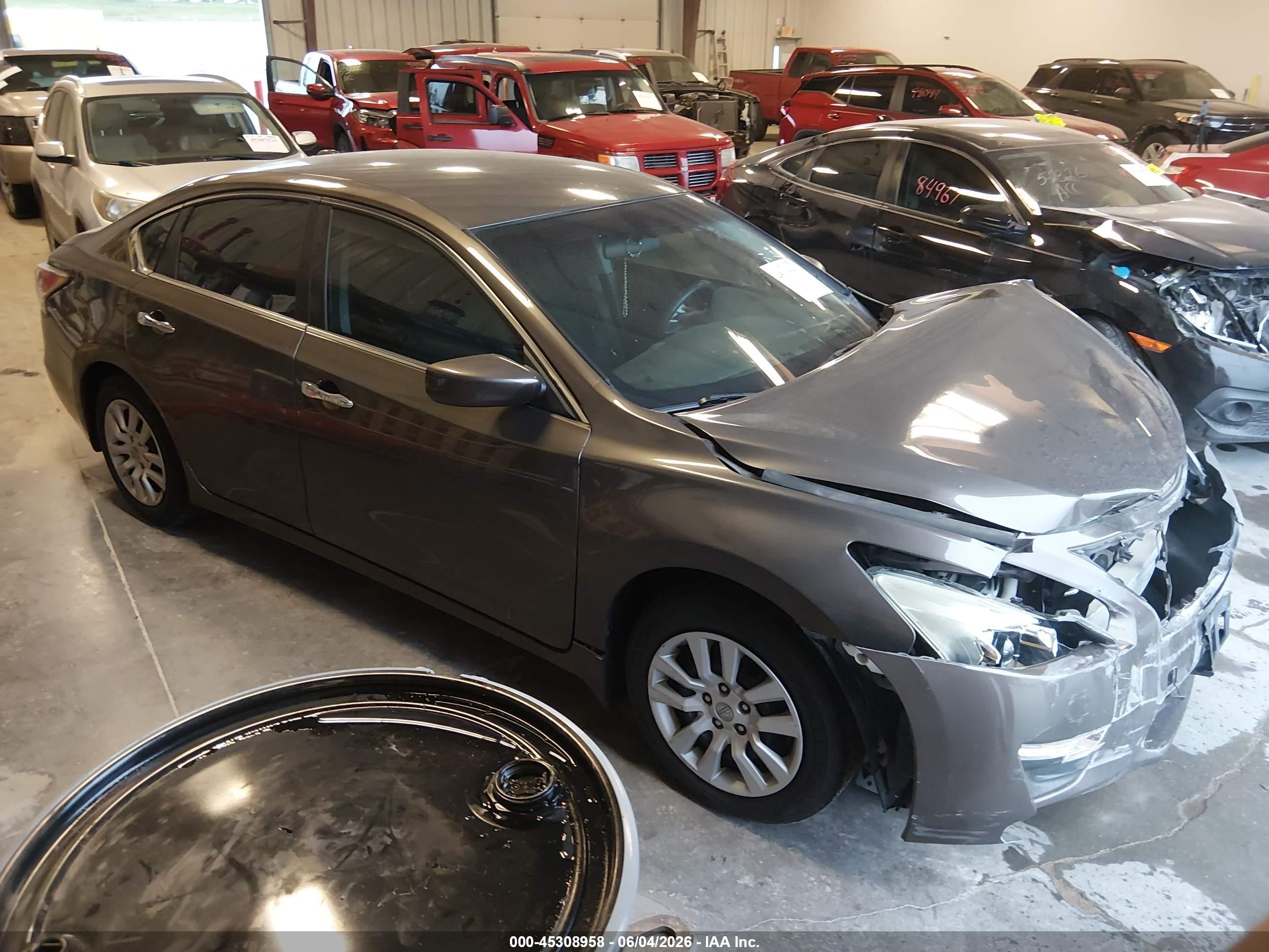 2015 Nissan Altima 2.5 S Gray vin: 1N4AL3AP6FN388751