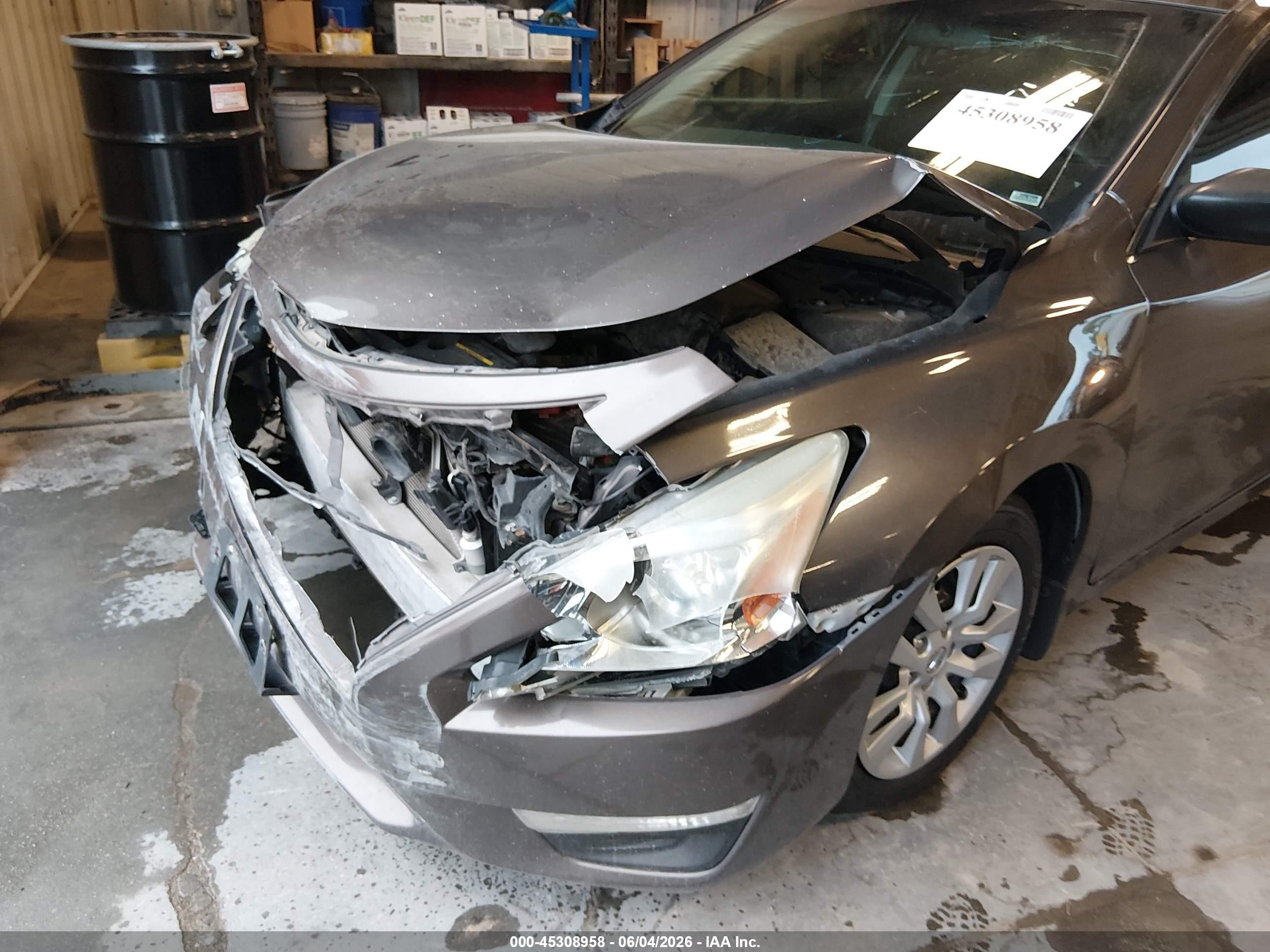 2015 Nissan Altima 2.5 S Gray vin: 1N4AL3AP6FN388751
