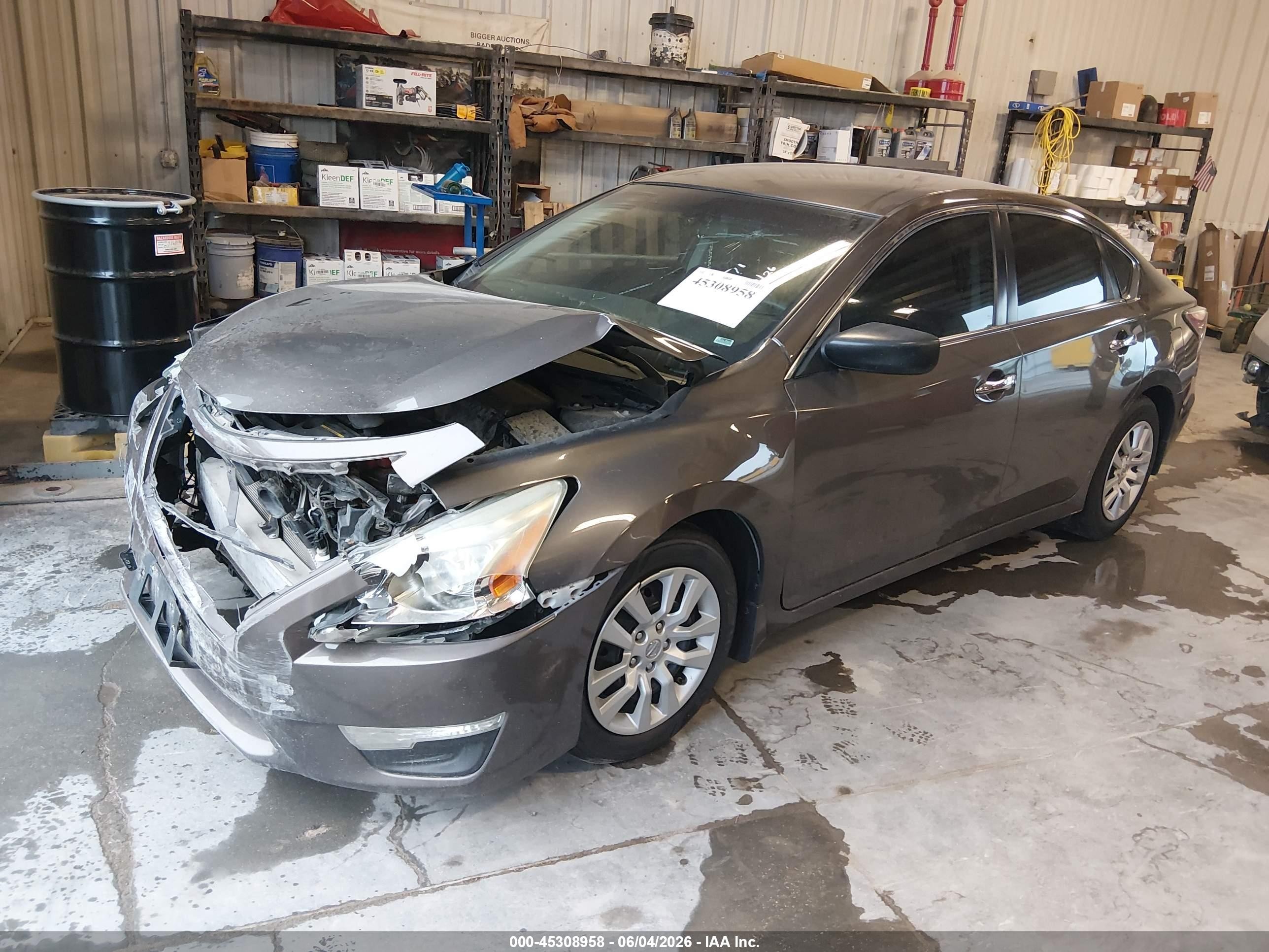 2015 Nissan Altima 2.5 S Gray vin: 1N4AL3AP6FN388751