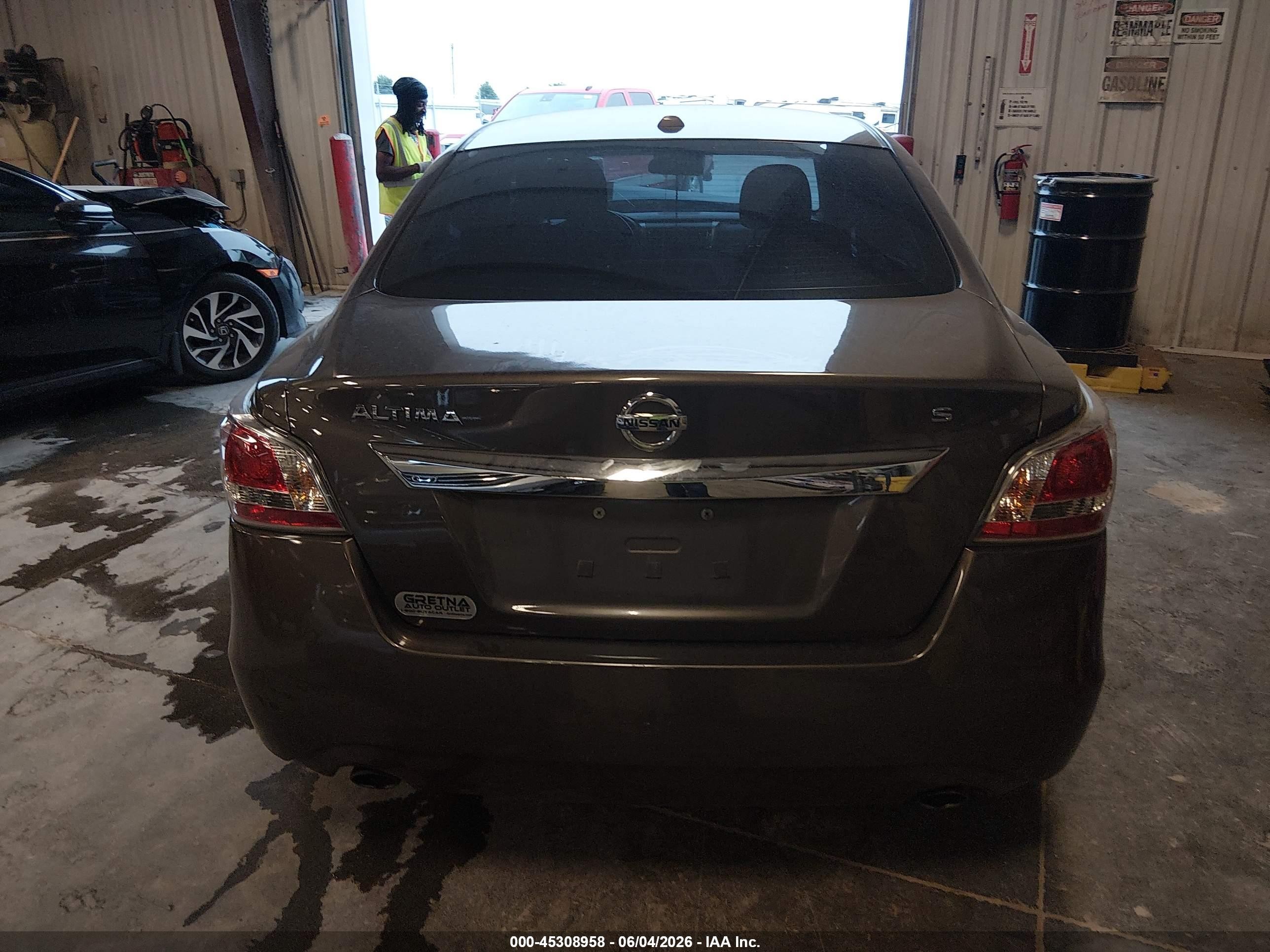 2015 Nissan Altima 2.5 S Gray vin: 1N4AL3AP6FN388751
