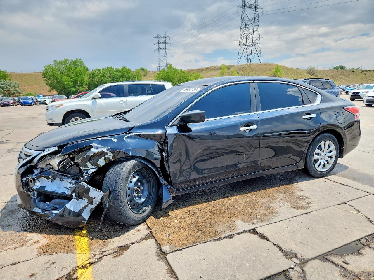 2015 Nissan Altima 2.5 S Black vin: 1N4AL3AP6FN389916