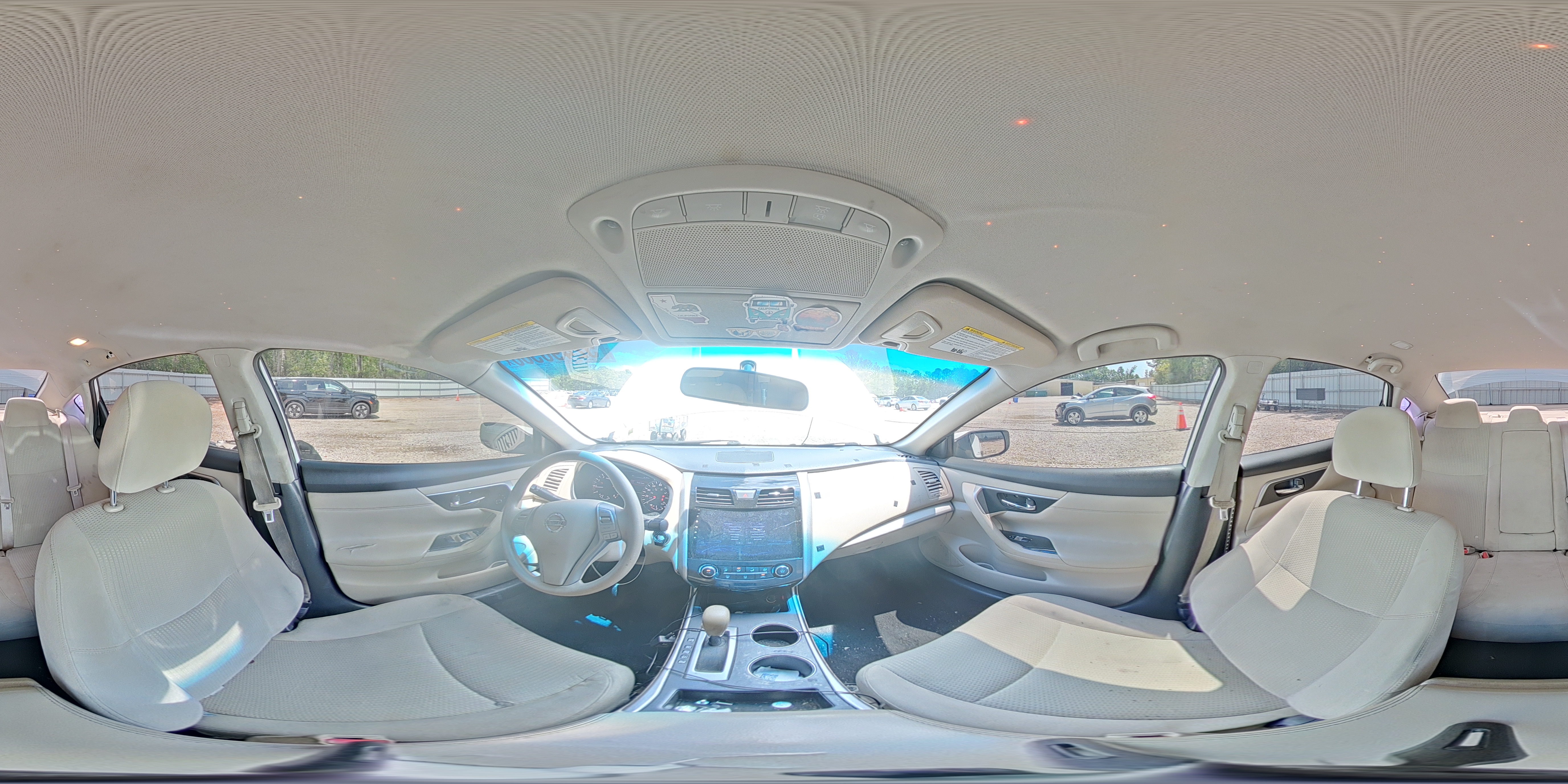 2015 Nissan Altima 2.5 S White vin: 1N4AL3AP6FN393528