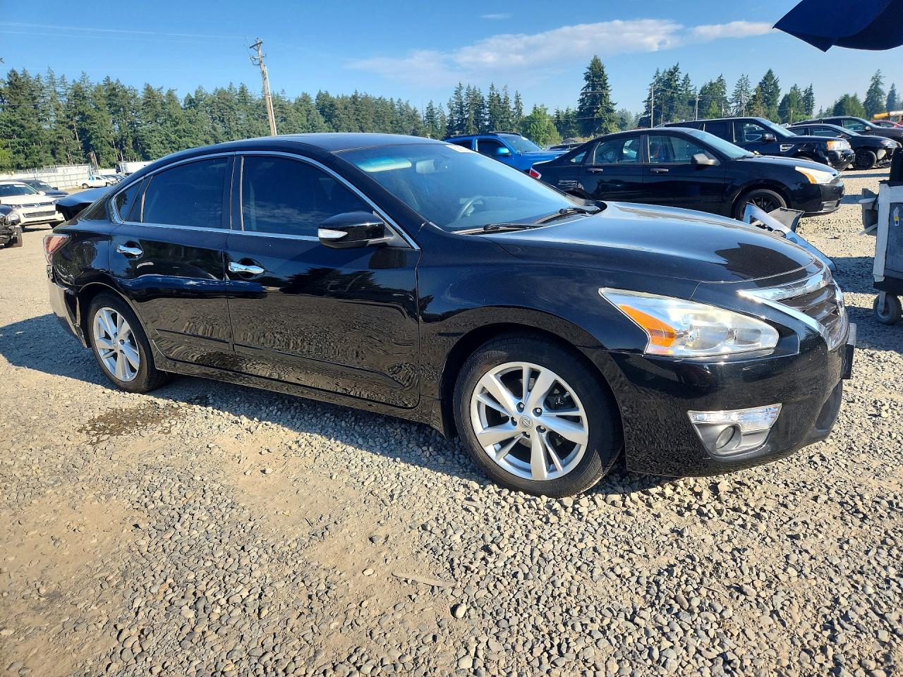 2015 Nissan Altima 2.5 Sl Black vin: 1N4AL3AP6FN396283