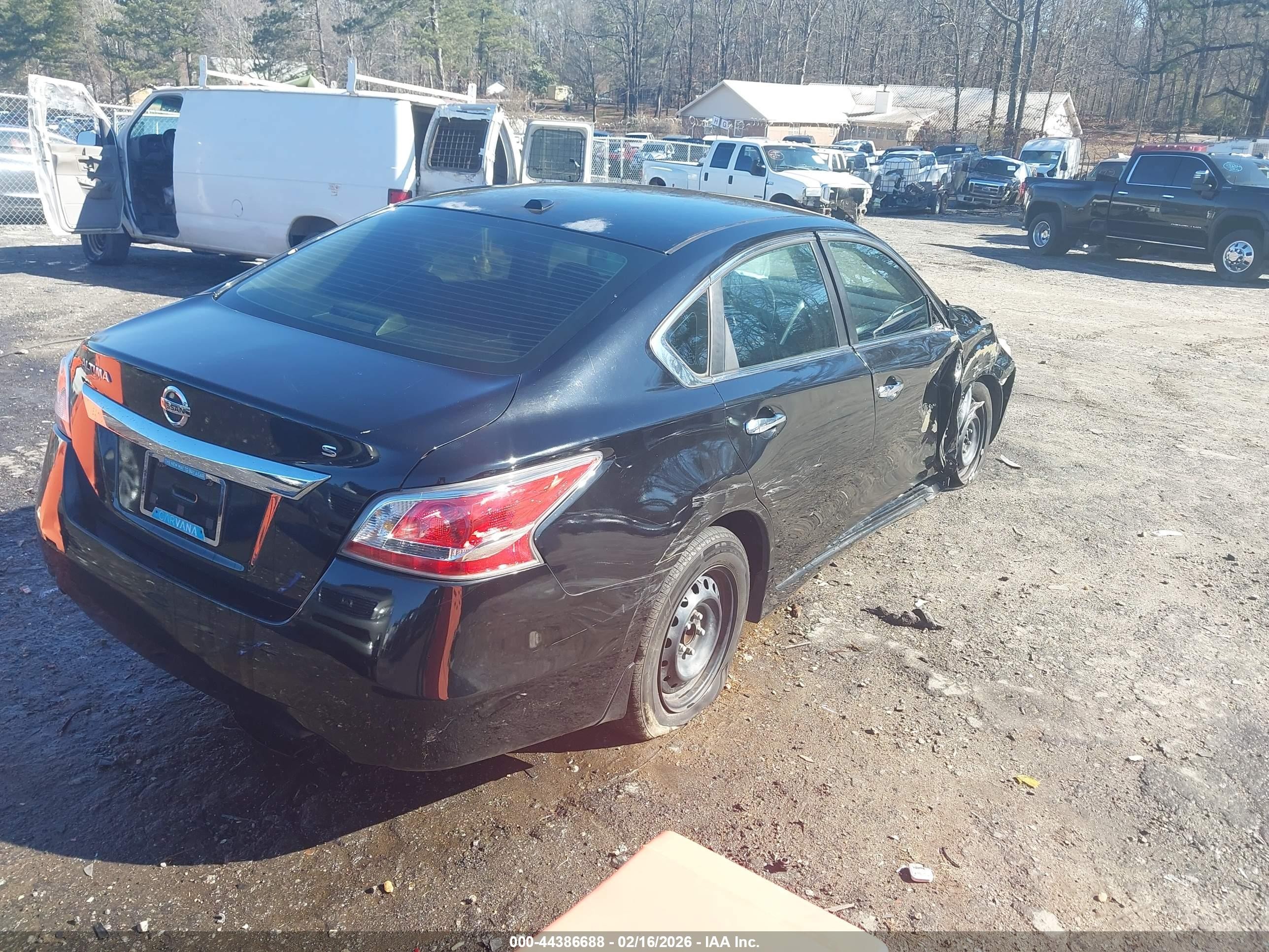 2015 Nissan Altima 2.5 S Black vin: 1N4AL3AP6FN400574