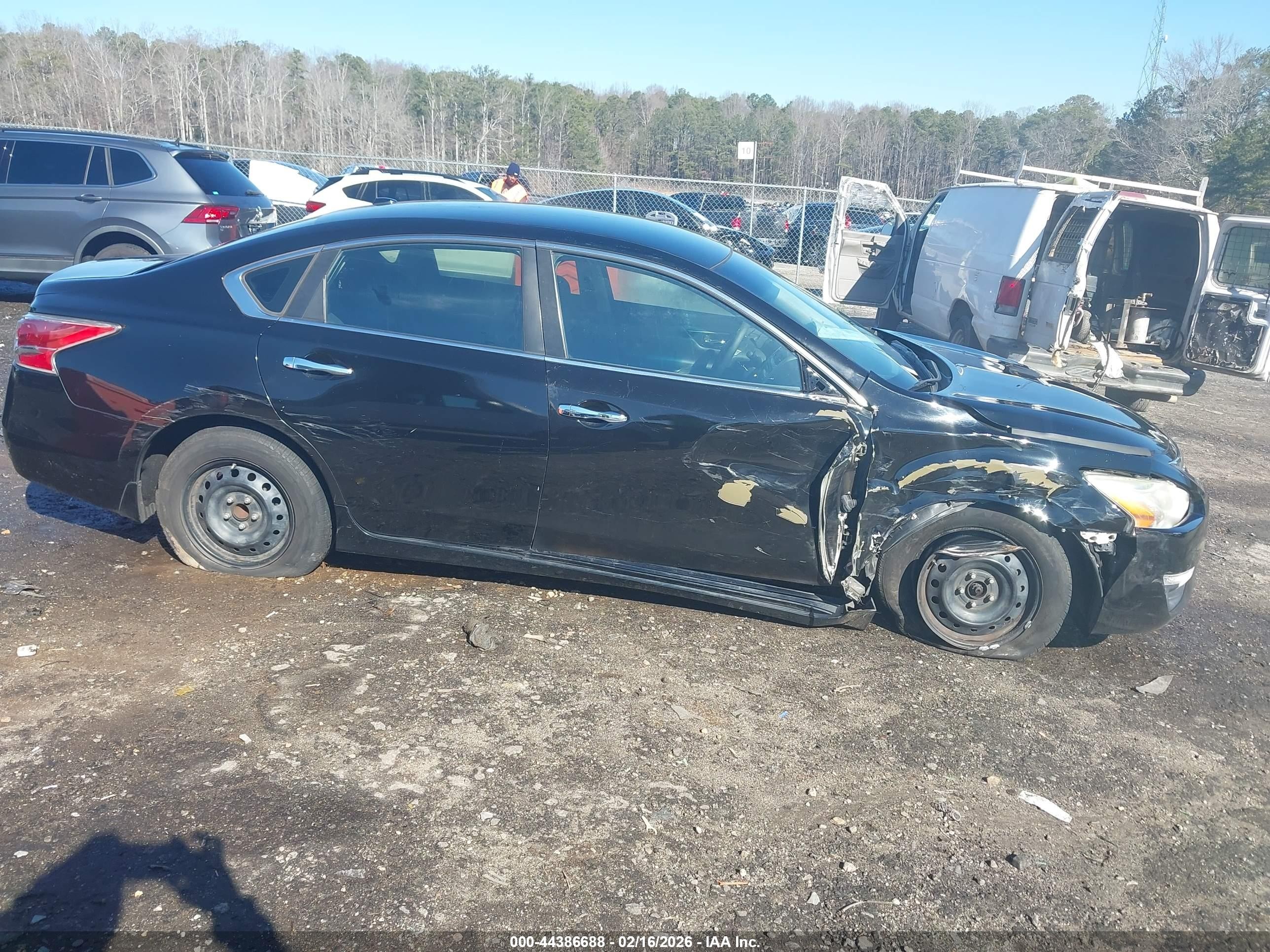 2015 Nissan Altima 2.5 S Black vin: 1N4AL3AP6FN400574