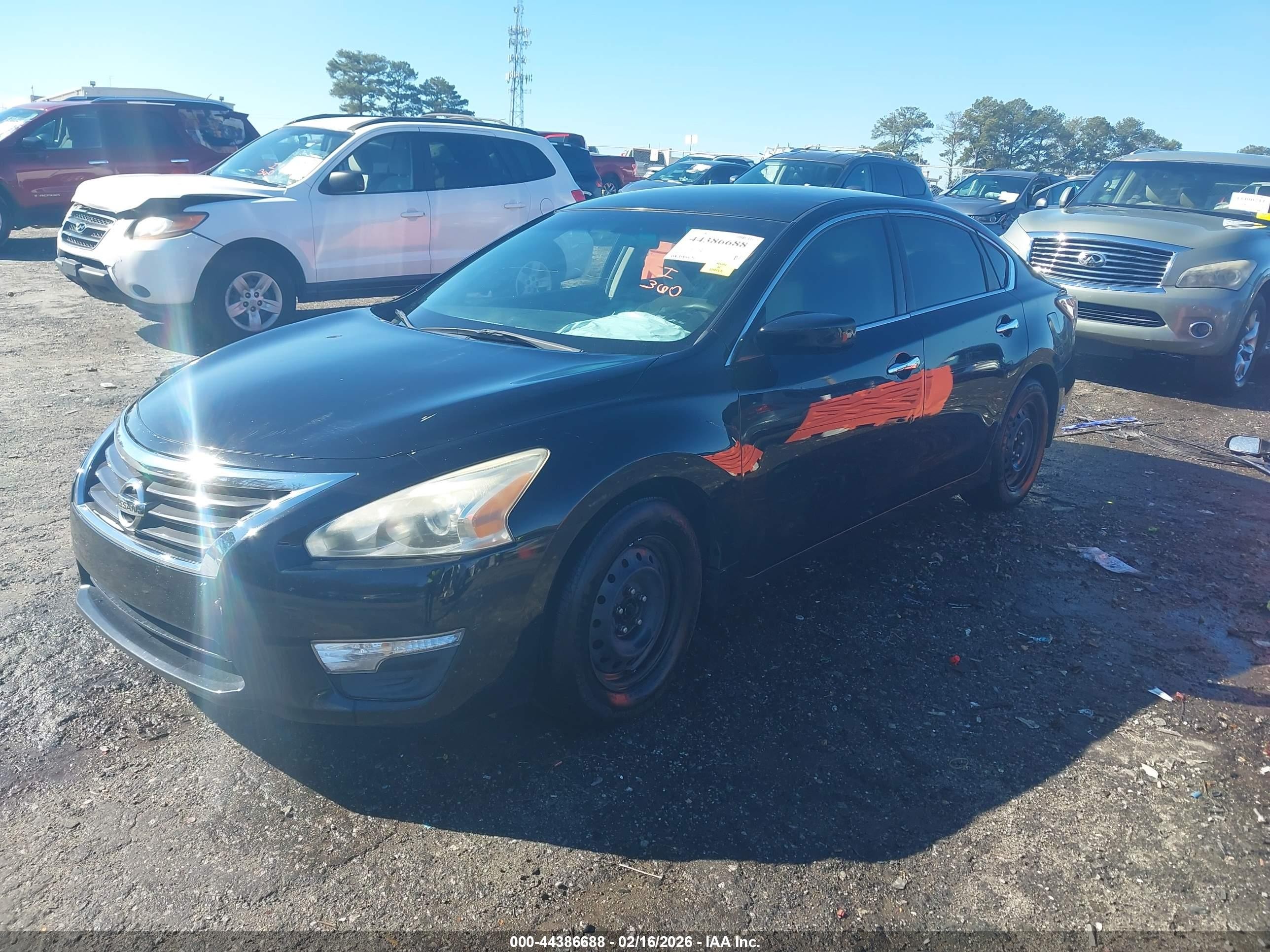 2015 Nissan Altima 2.5 S Black vin: 1N4AL3AP6FN400574