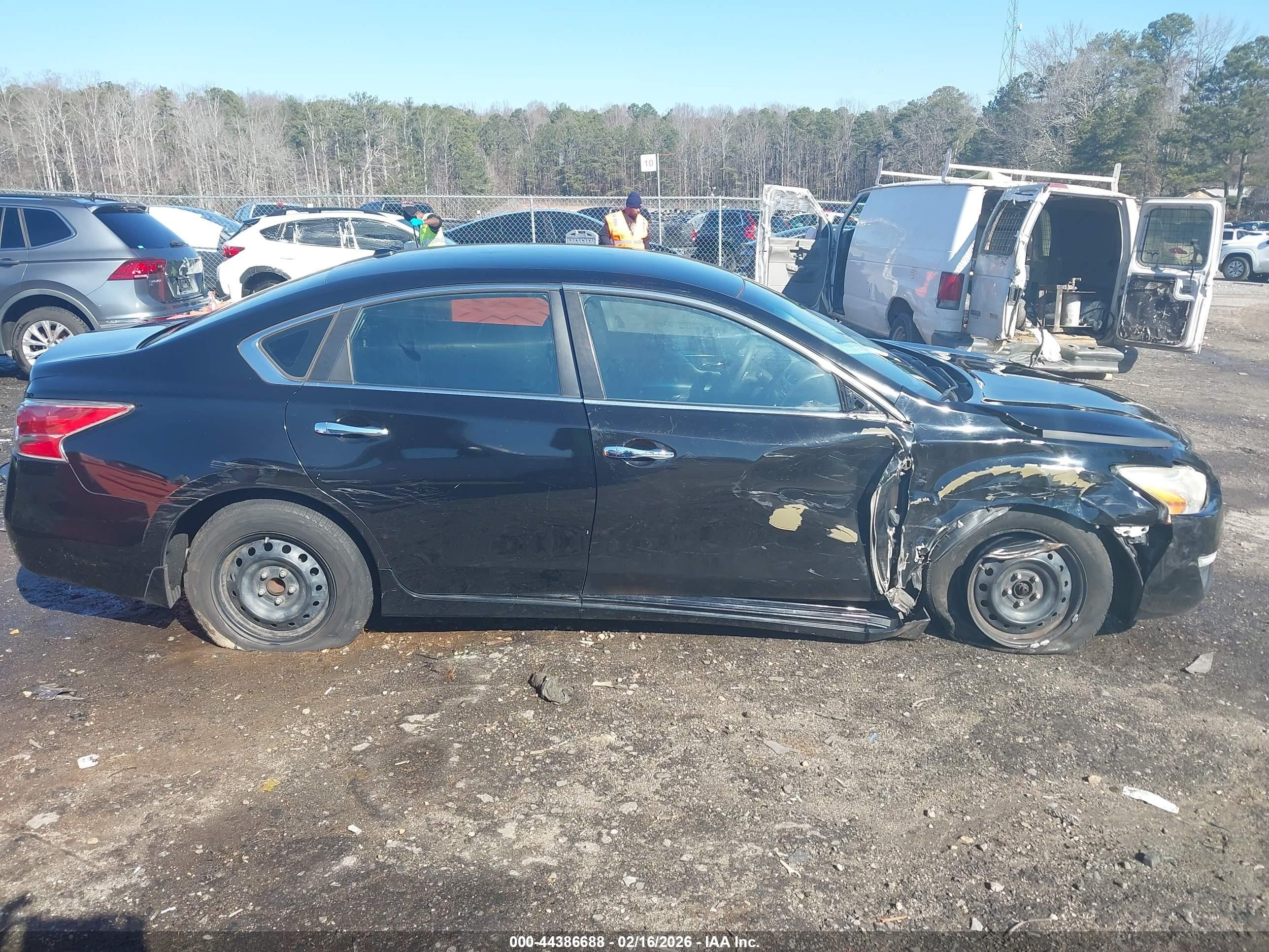 2015 Nissan Altima 2.5 S Black vin: 1N4AL3AP6FN400574