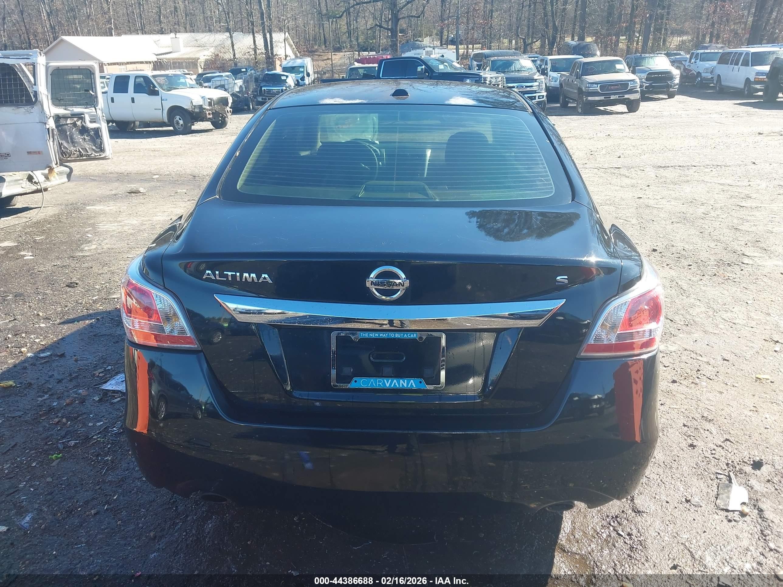 2015 Nissan Altima 2.5 S Black vin: 1N4AL3AP6FN400574