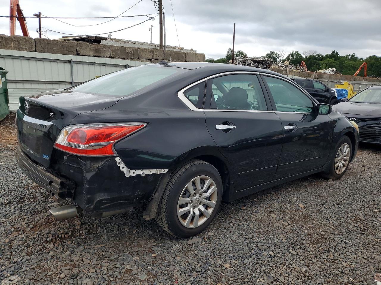 2015 Nissan Altima 2.5 S Black vin: 1N4AL3AP6FN402437