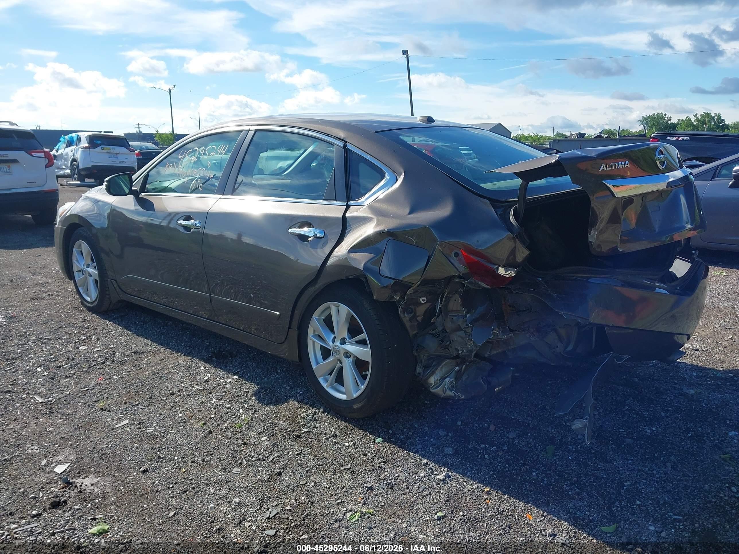 2015 Nissan Altima 2.5 Sl Brown vin: 1N4AL3AP6FN404222
