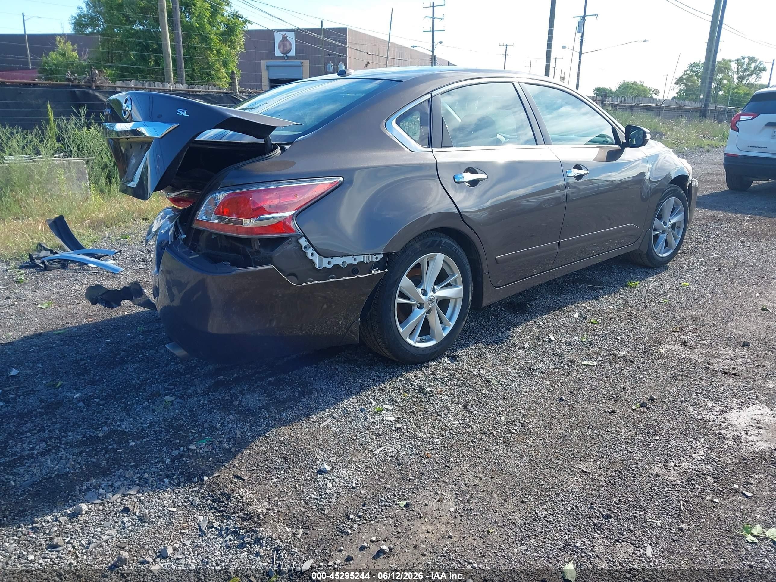 2015 Nissan Altima 2.5 Sl Brown vin: 1N4AL3AP6FN404222