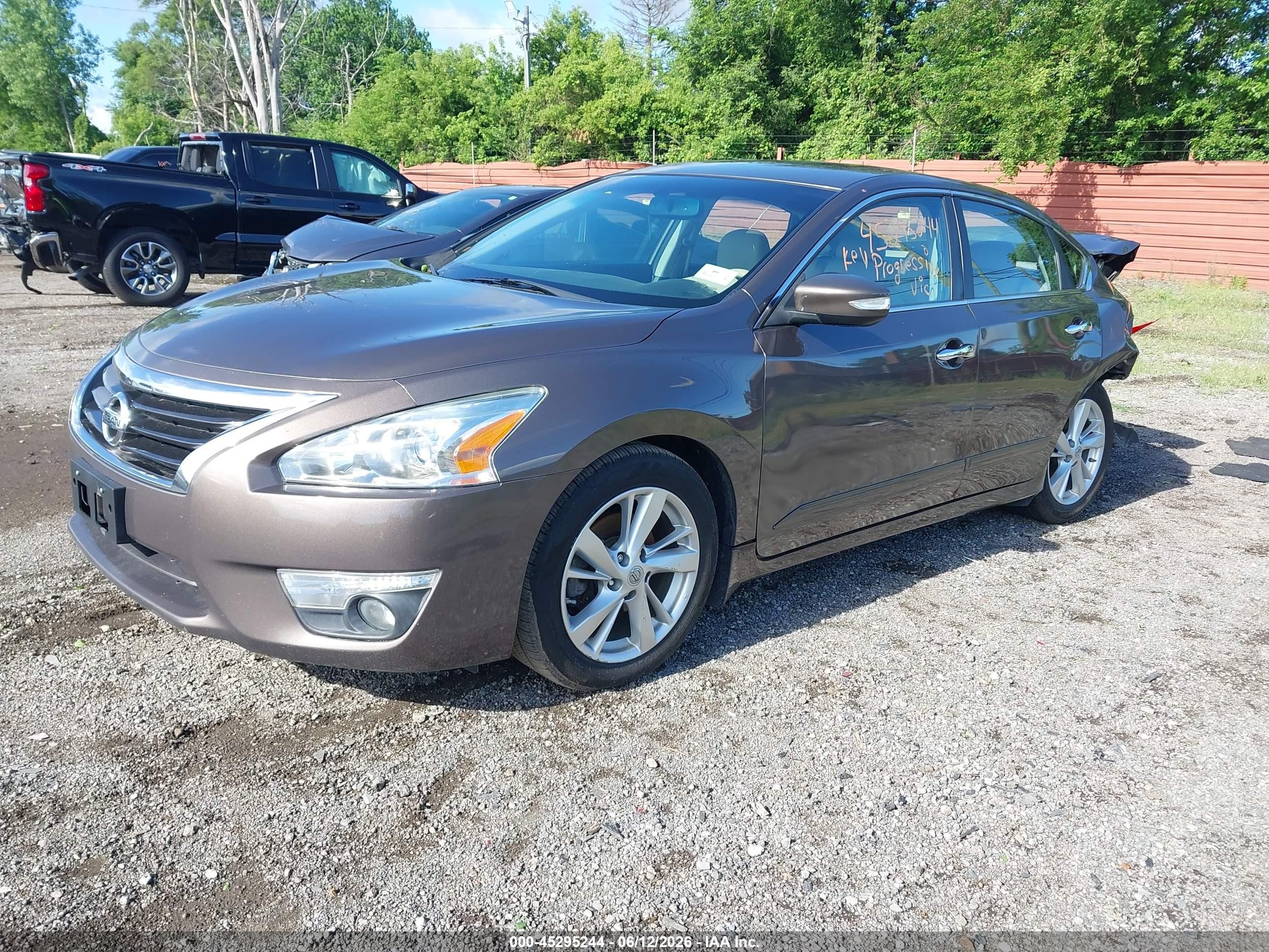 2015 Nissan Altima 2.5 Sl Brown vin: 1N4AL3AP6FN404222