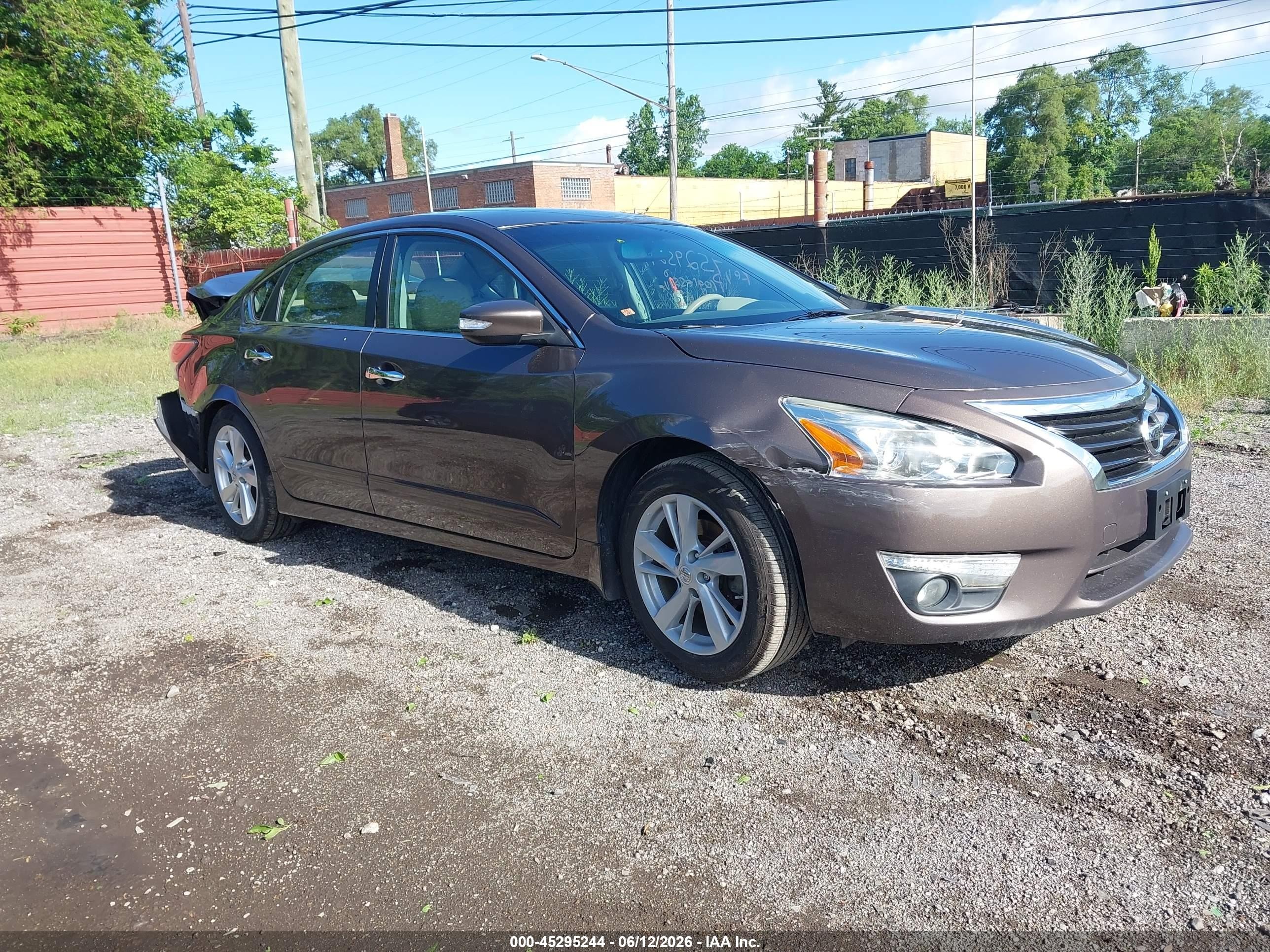 2015 Nissan Altima 2.5 Sl Brown vin: 1N4AL3AP6FN404222