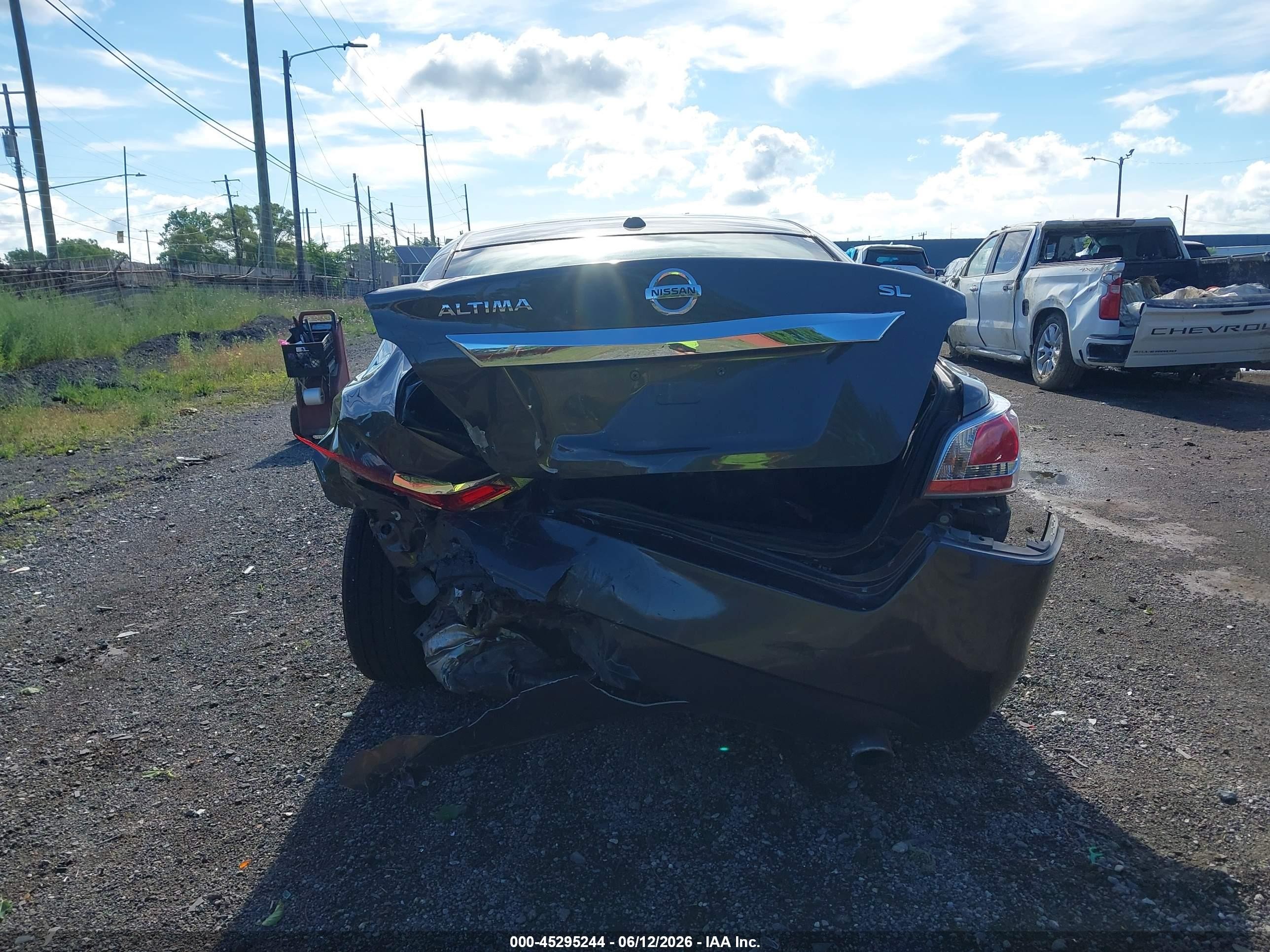 2015 Nissan Altima 2.5 Sl Brown vin: 1N4AL3AP6FN404222