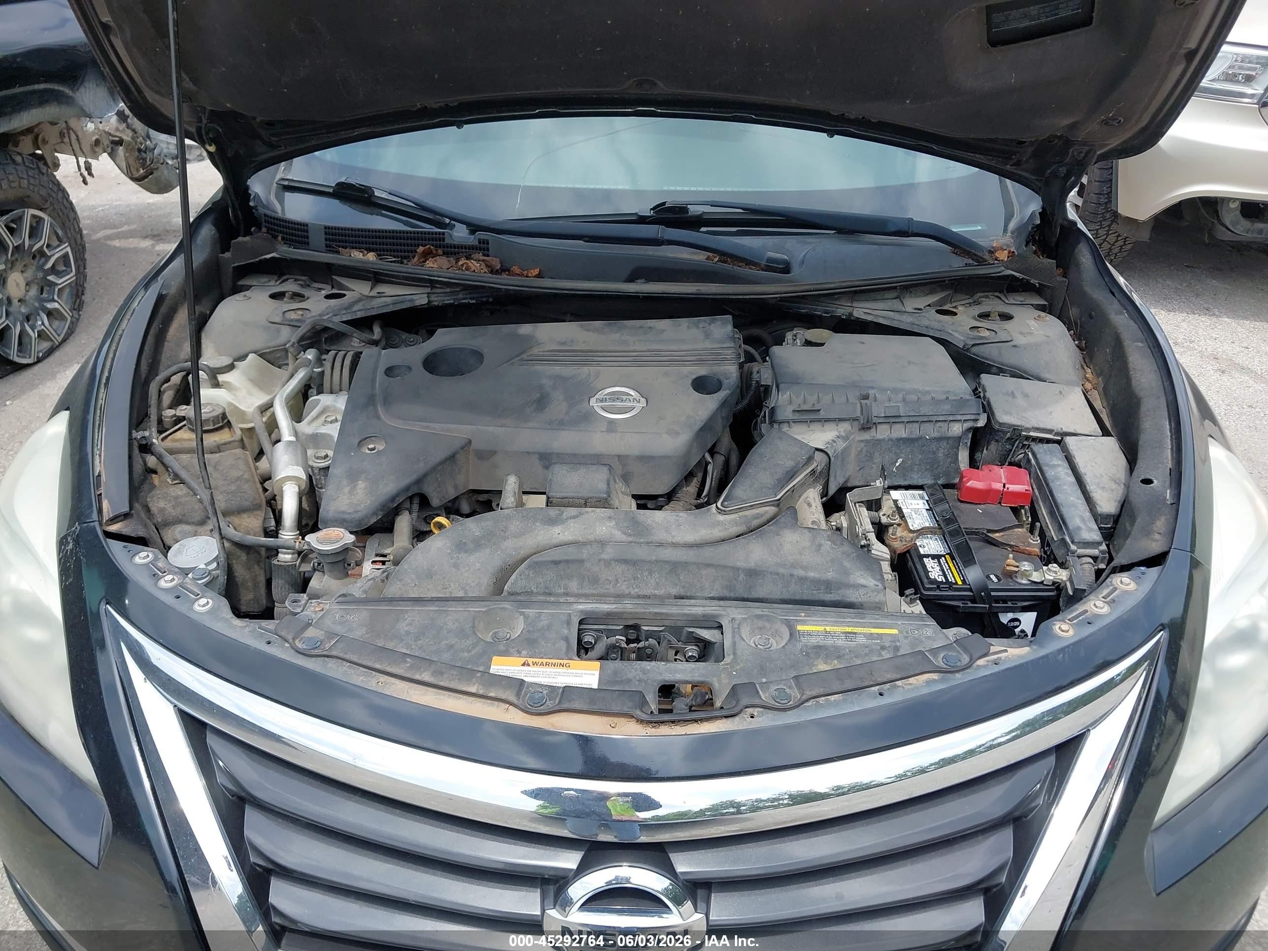 2015 Nissan Altima 2.5 S Black vin: 1N4AL3AP6FN406214