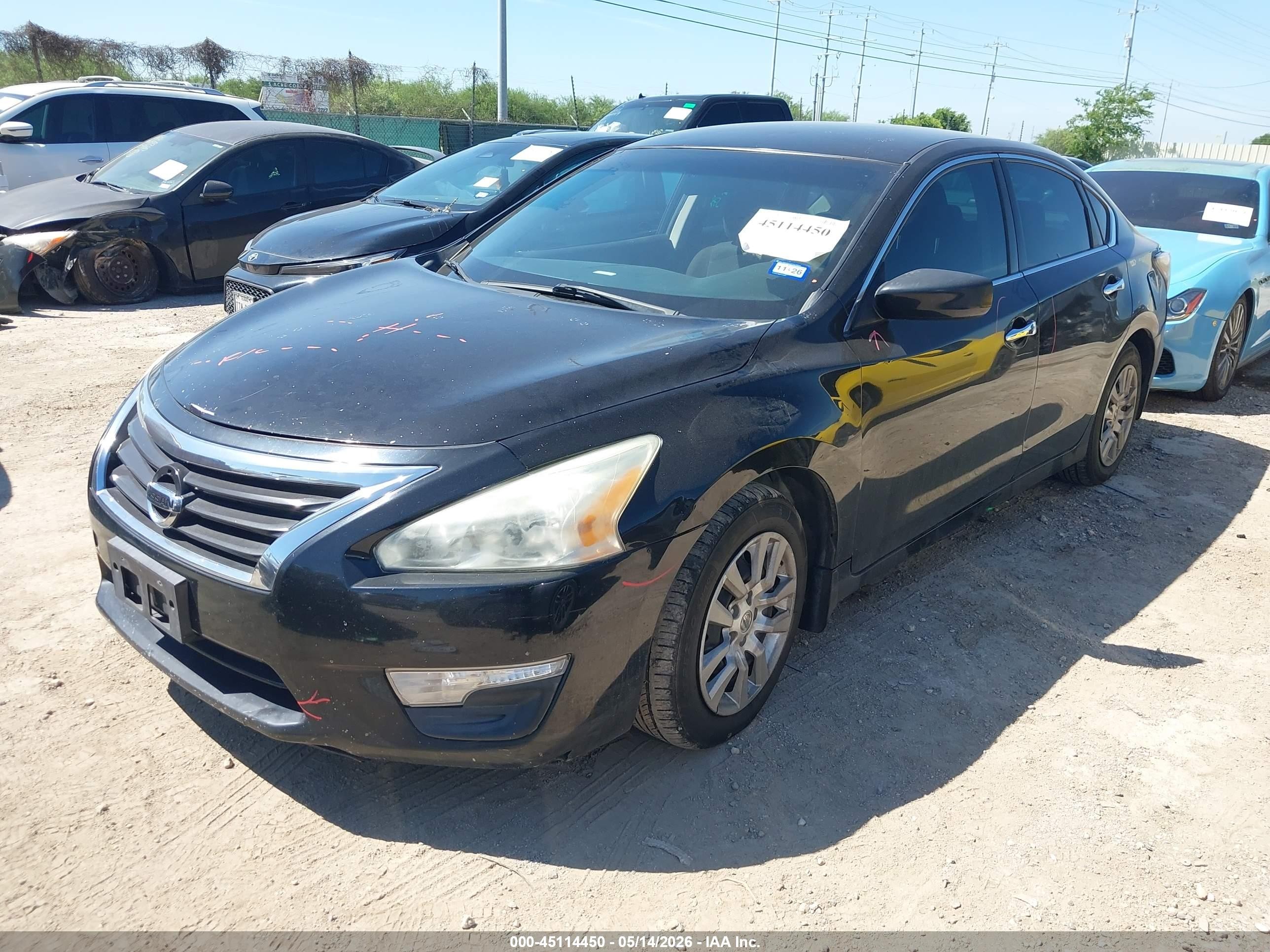 2015 Nissan Altima 2.5 S Black vin: 1N4AL3AP6FN406584