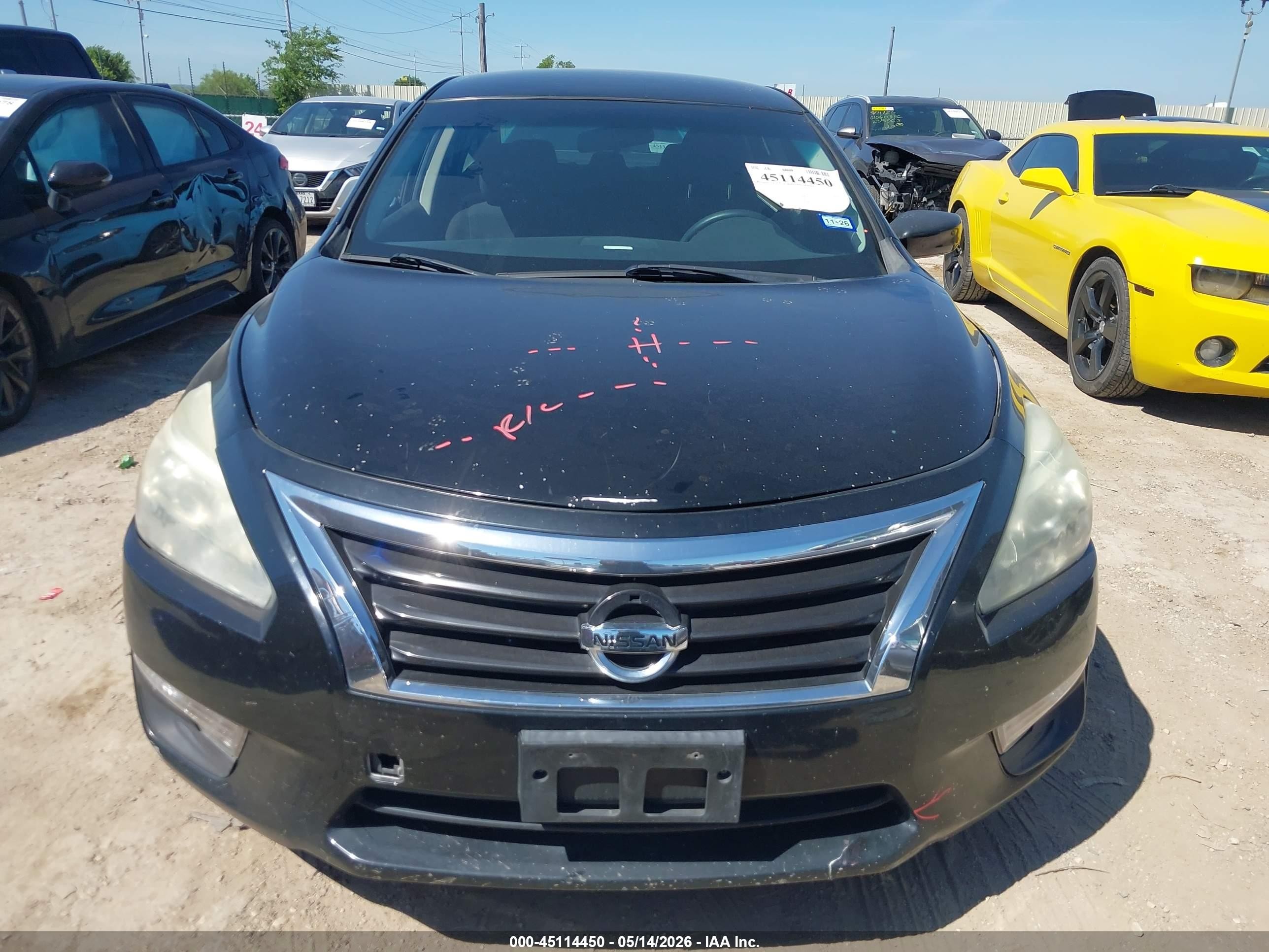 2015 Nissan Altima 2.5 S Black vin: 1N4AL3AP6FN406584