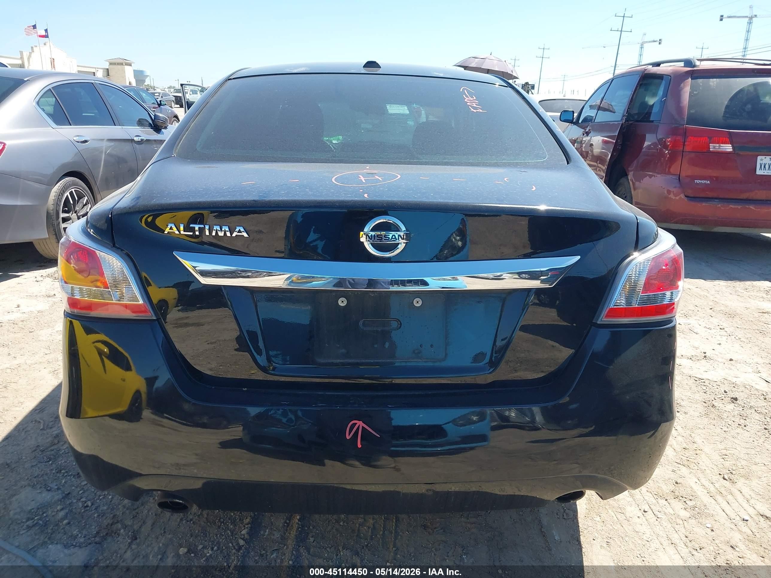 2015 Nissan Altima 2.5 S Black vin: 1N4AL3AP6FN406584