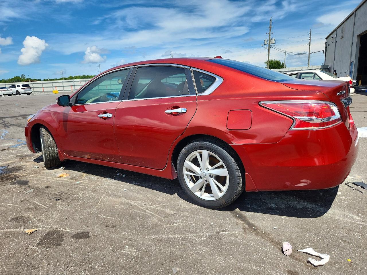 2015 Nissan Altima 2.5 Sl Red vin: 1N4AL3AP6FN862813