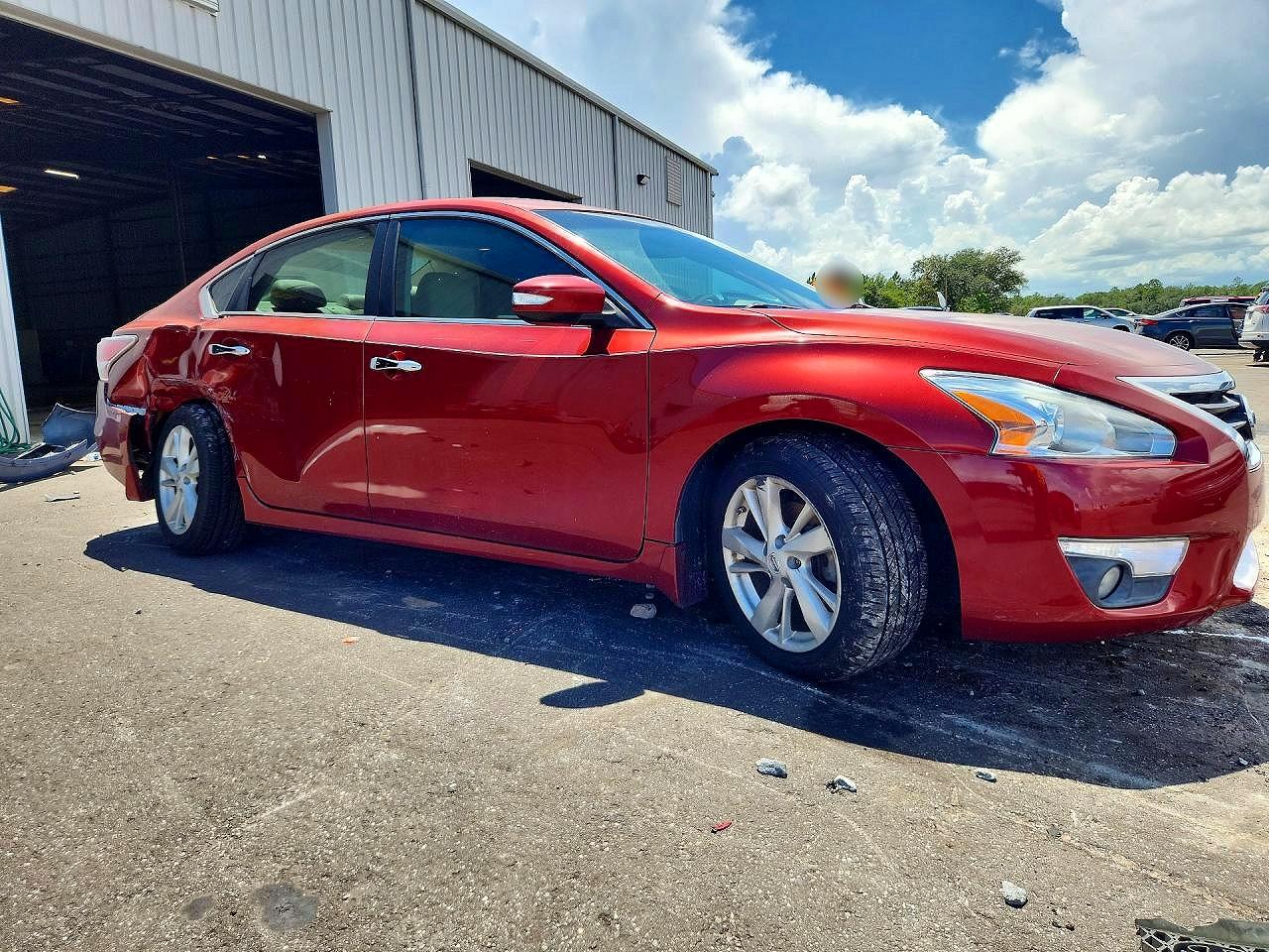 2015 Nissan Altima 2.5 Sl Red vin: 1N4AL3AP6FN862813
