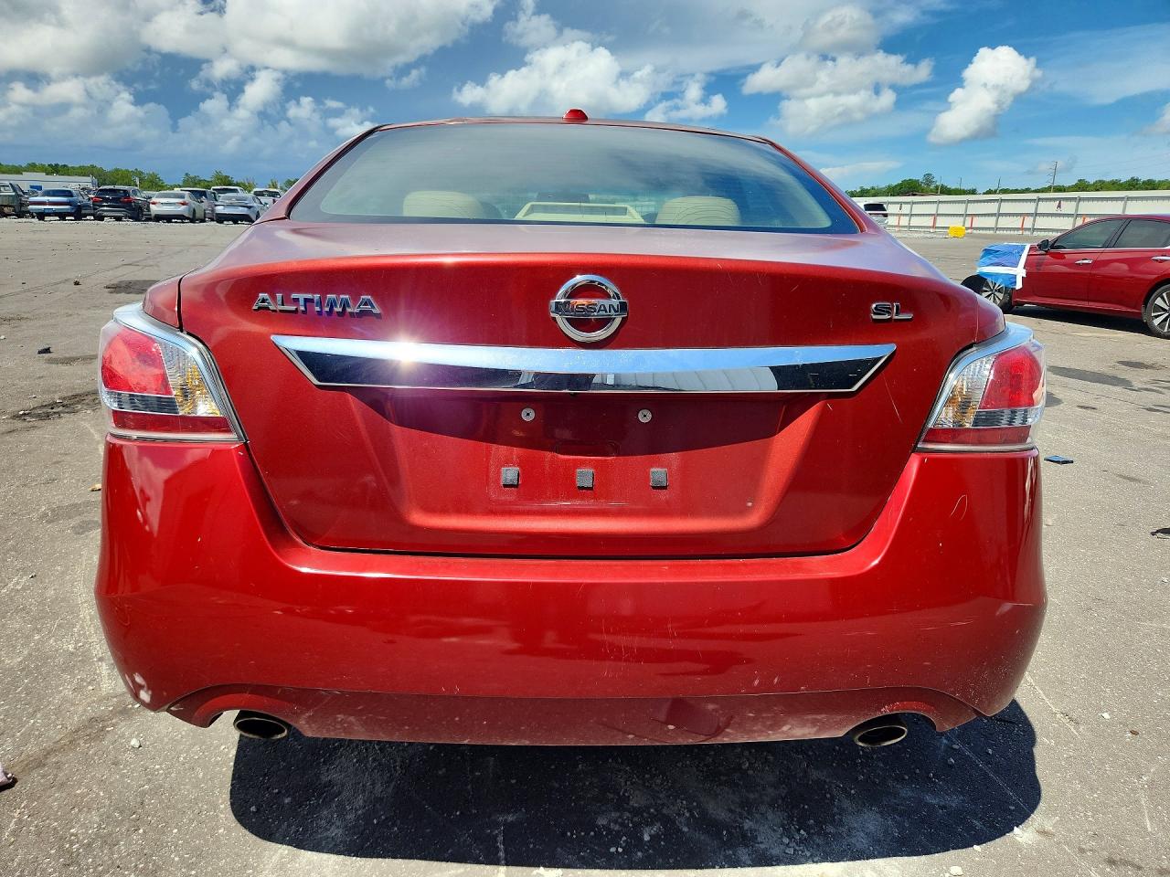 2015 Nissan Altima 2.5 Sl Red vin: 1N4AL3AP6FN862813