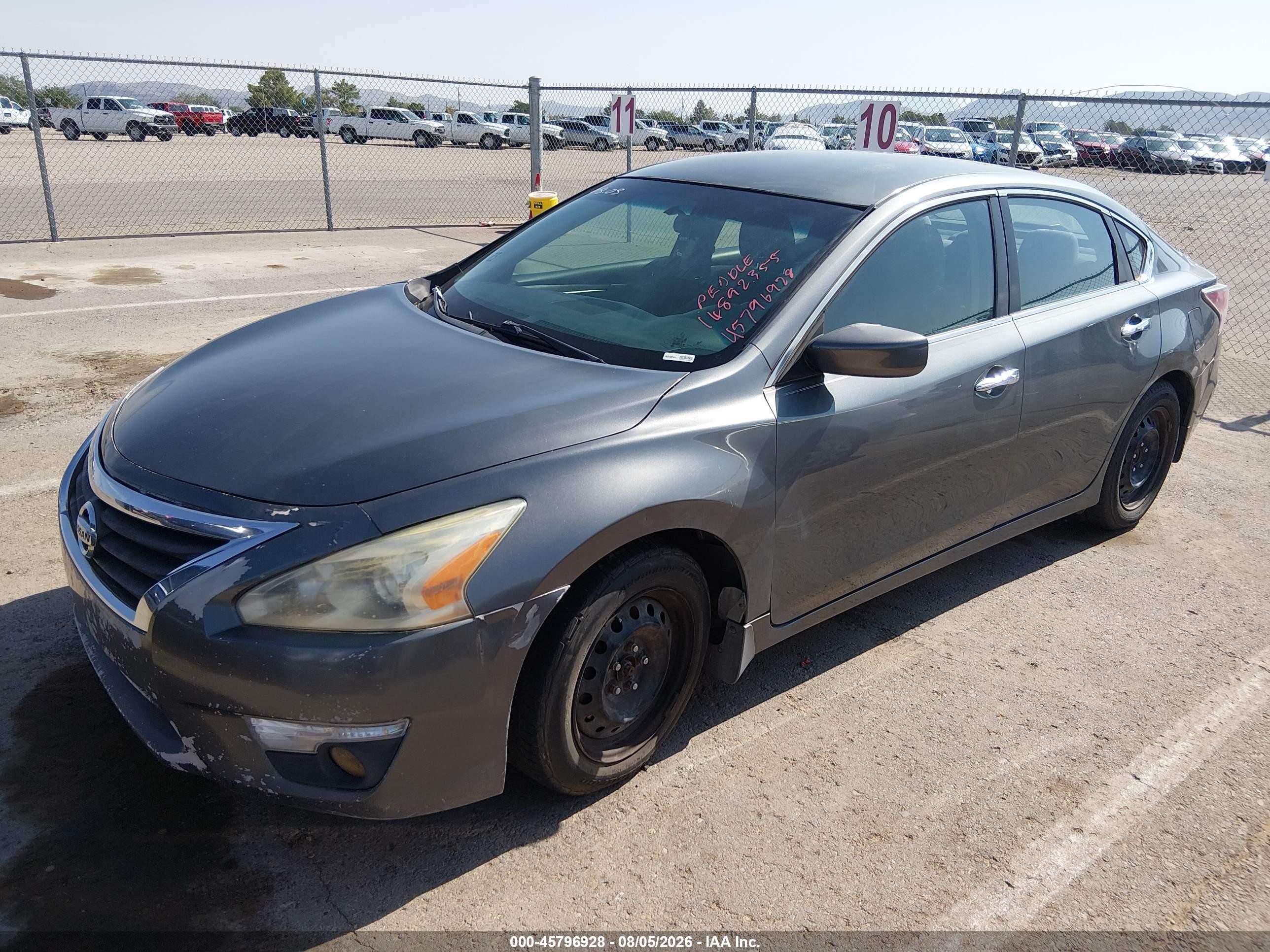 2015 Nissan Altima 2.5 S Gray vin: 1N4AL3AP6FN864805
