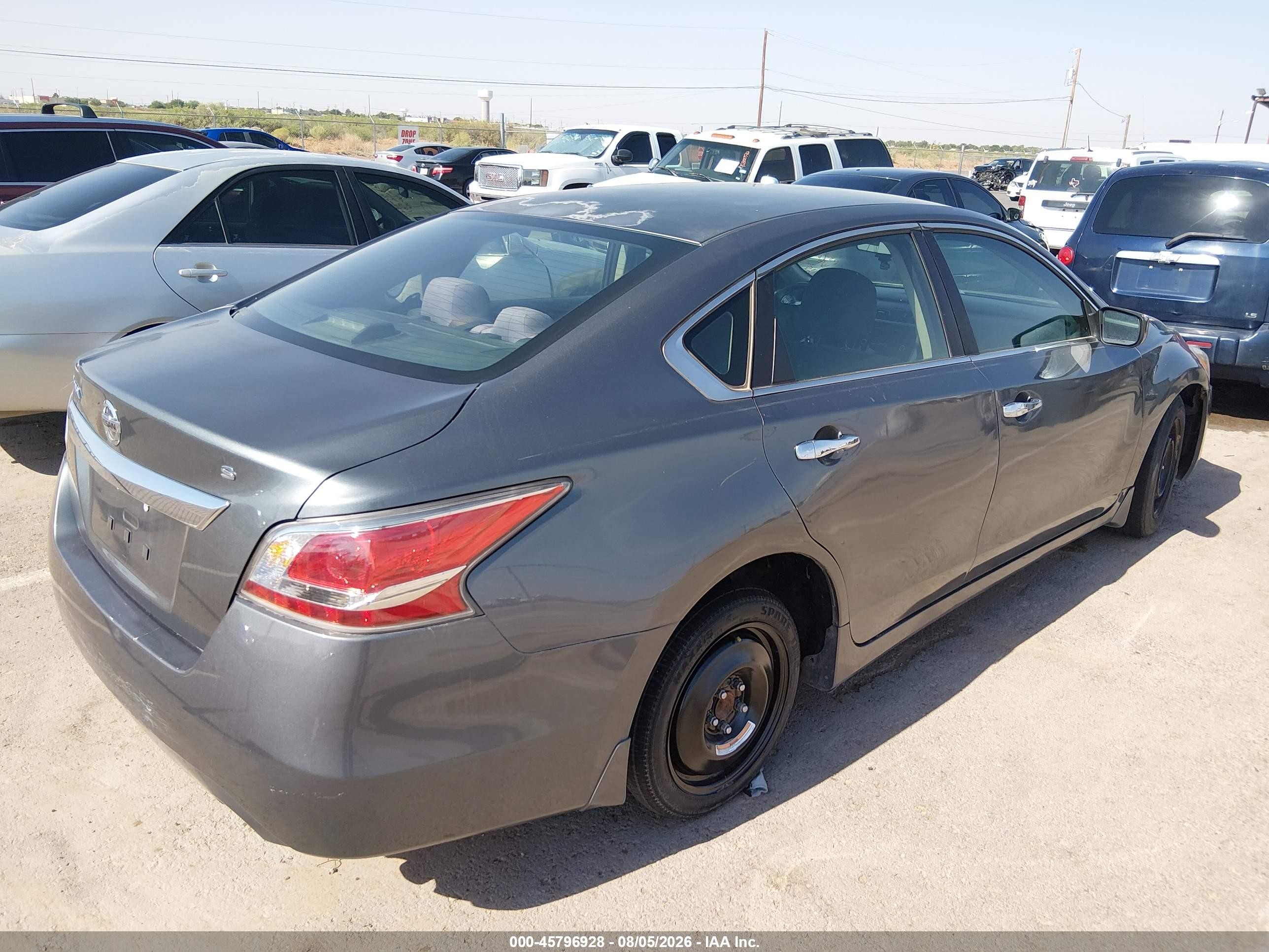 2015 Nissan Altima 2.5 S Gray vin: 1N4AL3AP6FN864805