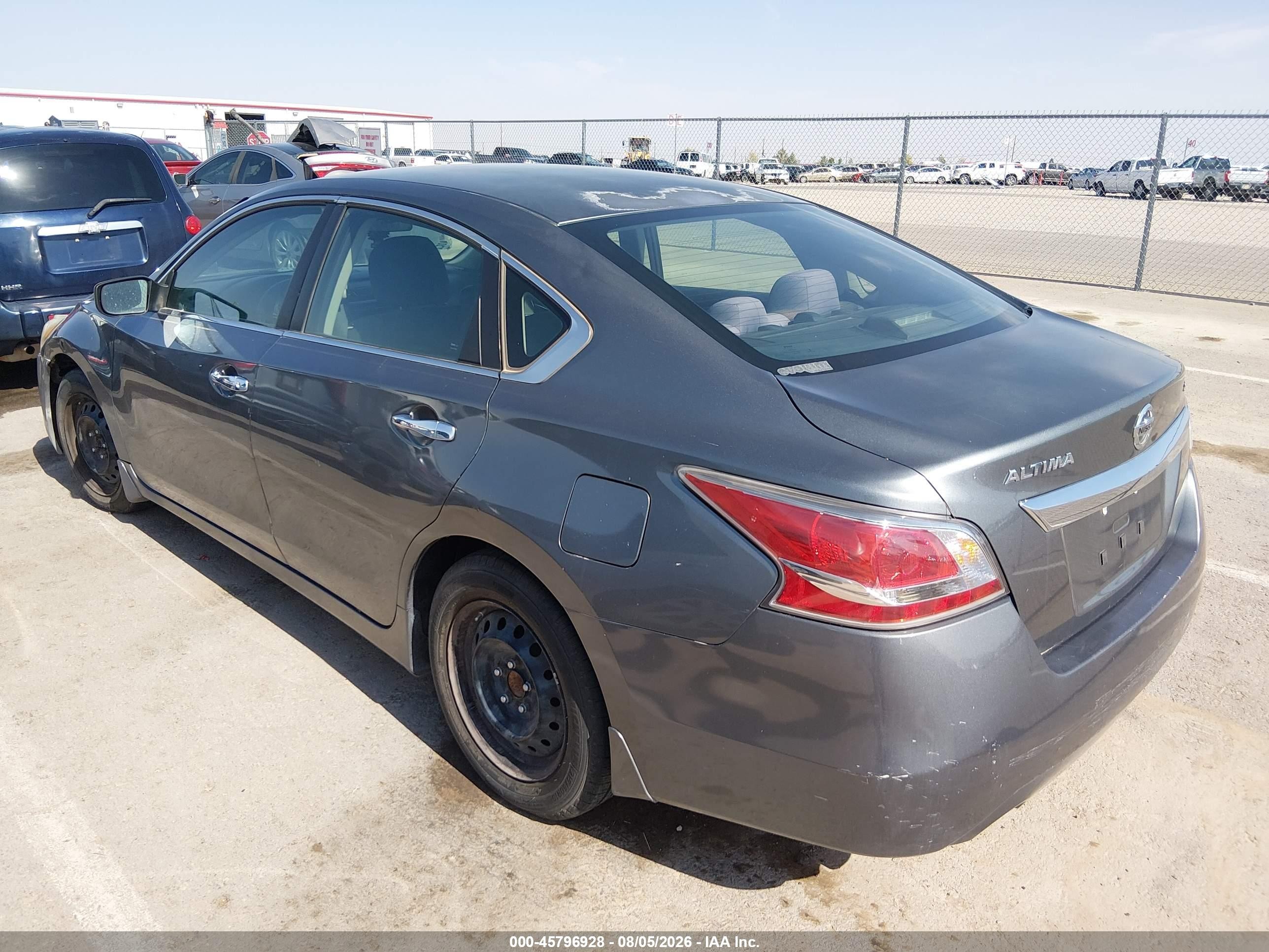 2015 Nissan Altima 2.5 S Gray vin: 1N4AL3AP6FN864805