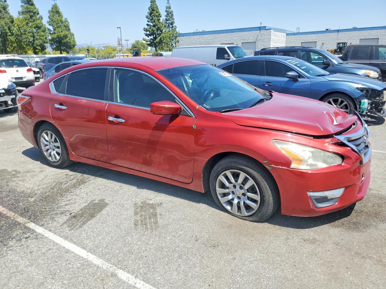 2015 Nissan Altima 2.5 S Темно-бордовый vin: 1N4AL3AP6FN877215