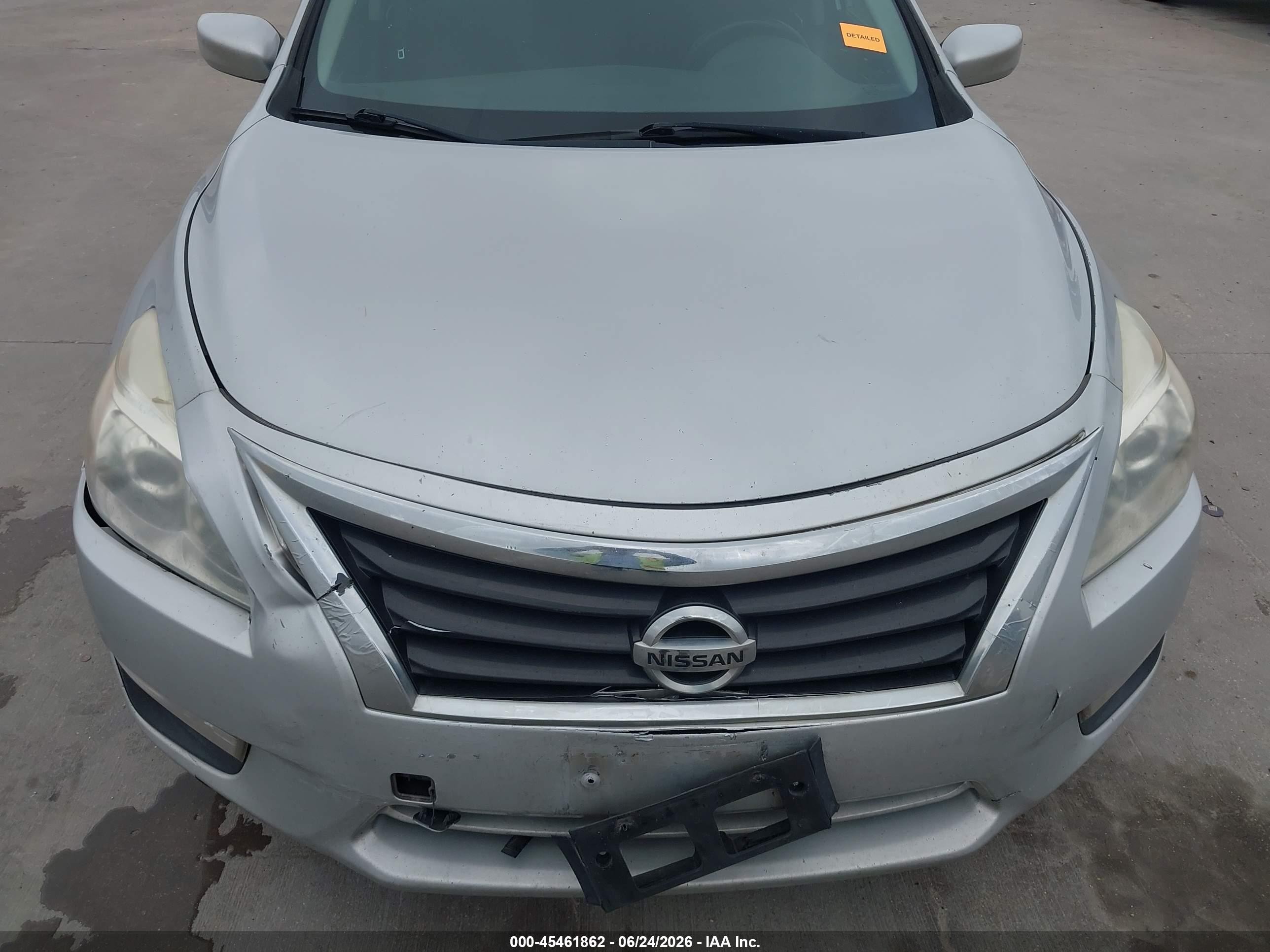 2015 Nissan Altima 2.5 S Серебряный vin: 1N4AL3AP6FN880261