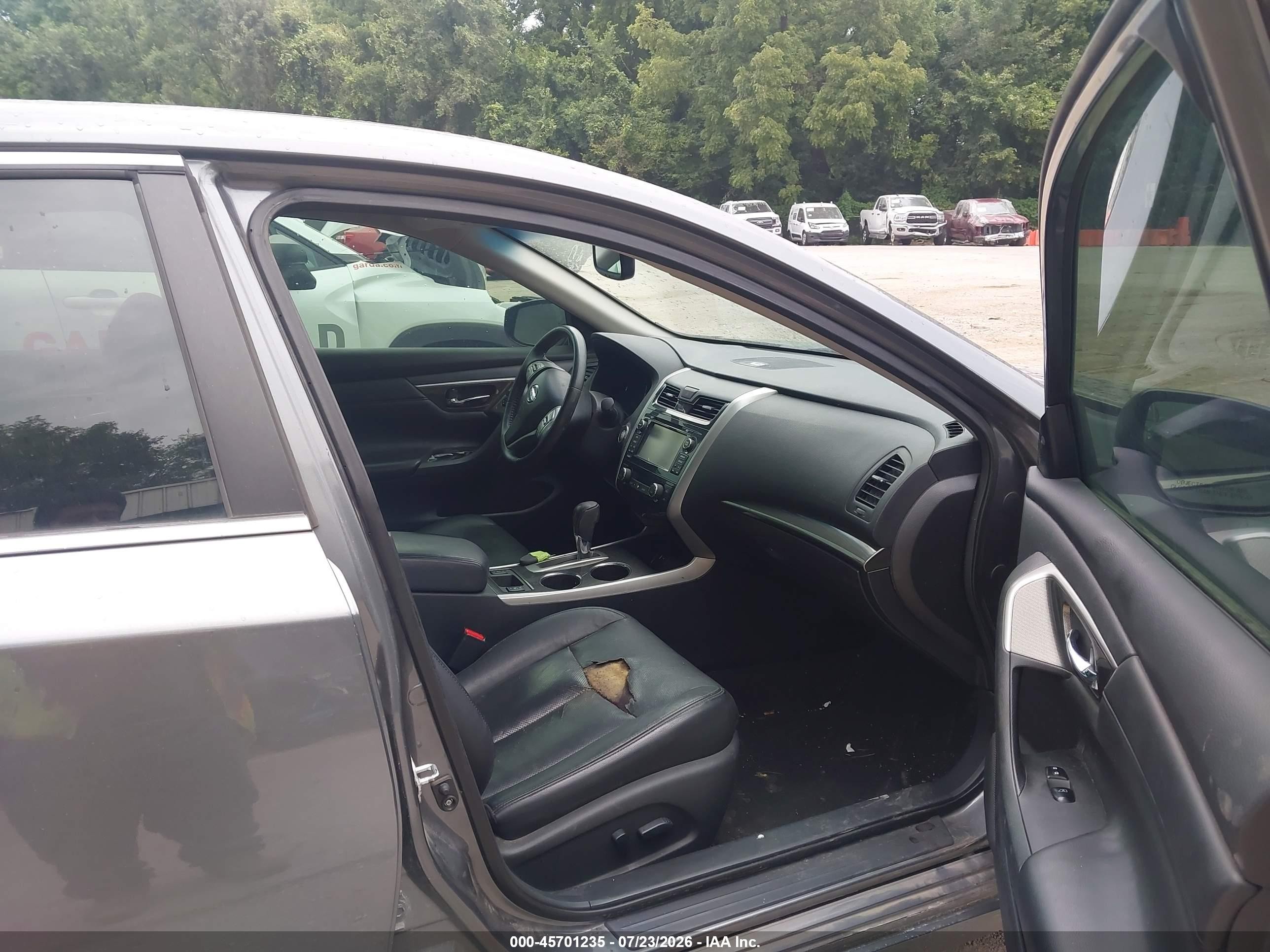 2015 Nissan Altima 2.5 Sl Silver vin: 1N4AL3AP6FN885623