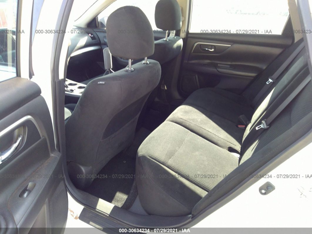 2015 Nissan Altima 2.5 S White vin: 1N4AL3AP6FN890224