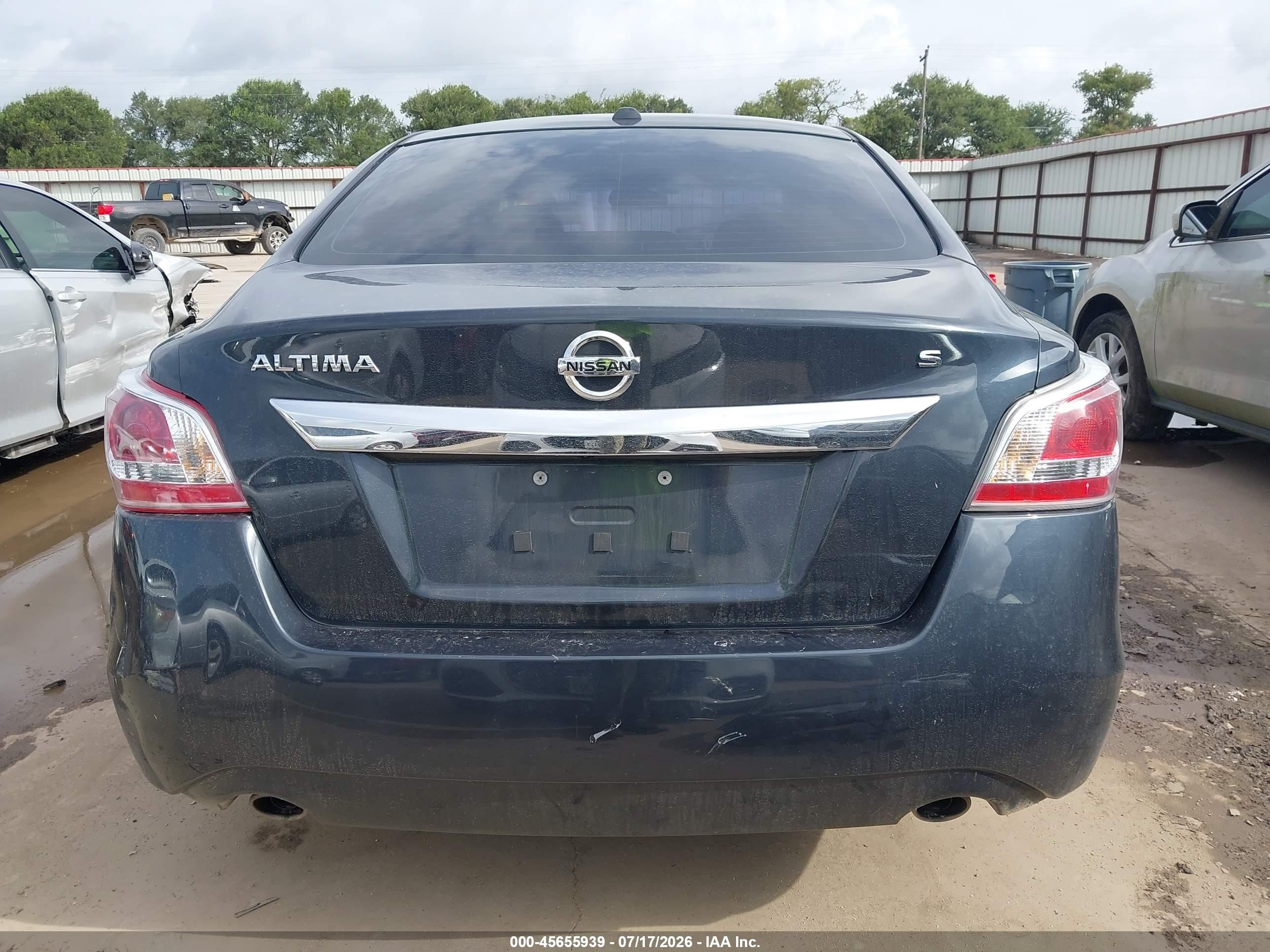 2015 Nissan Altima 2.5 S Gray vin: 1N4AL3AP6FN893687