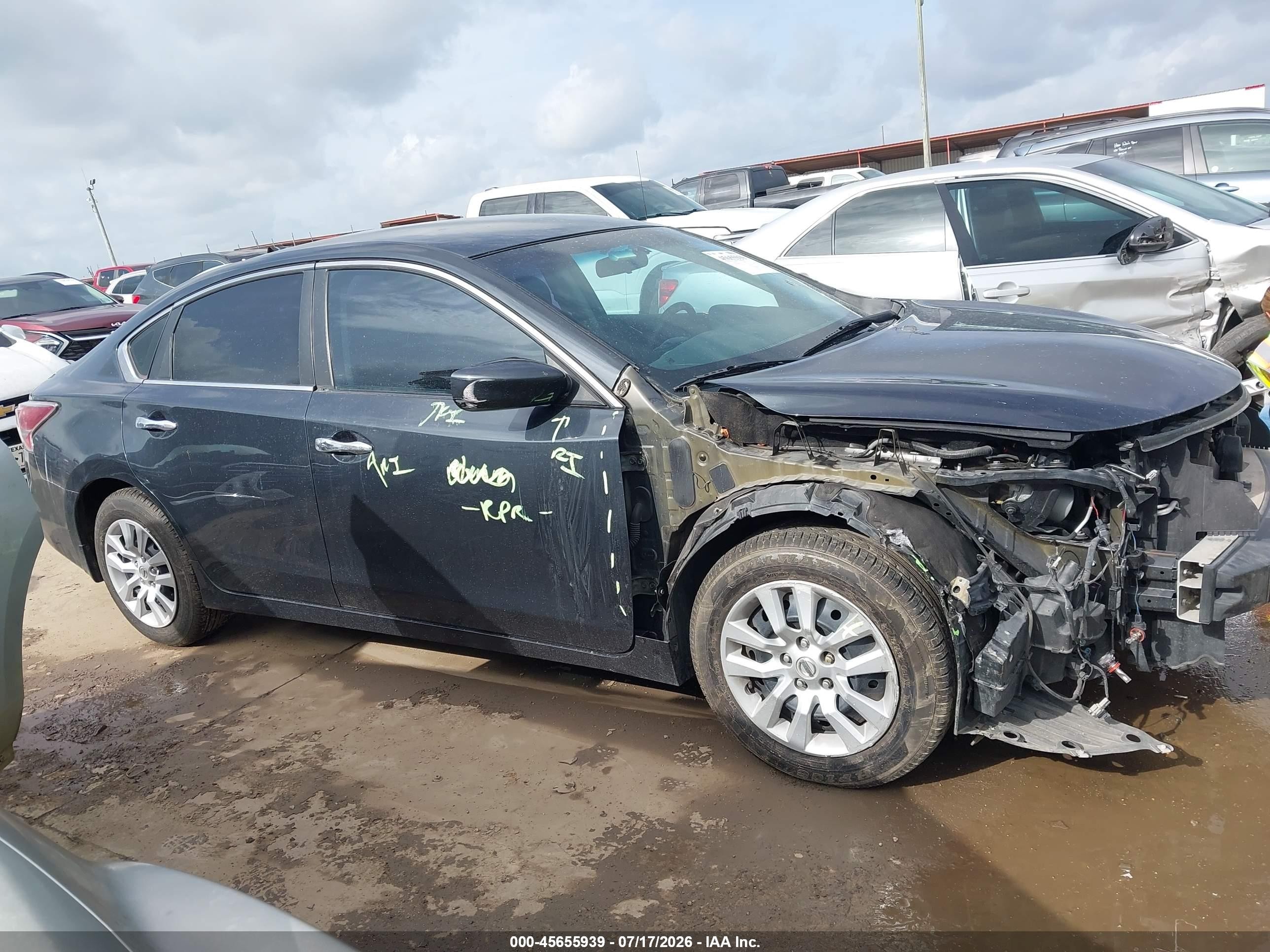 2015 Nissan Altima 2.5 S Gray vin: 1N4AL3AP6FN893687