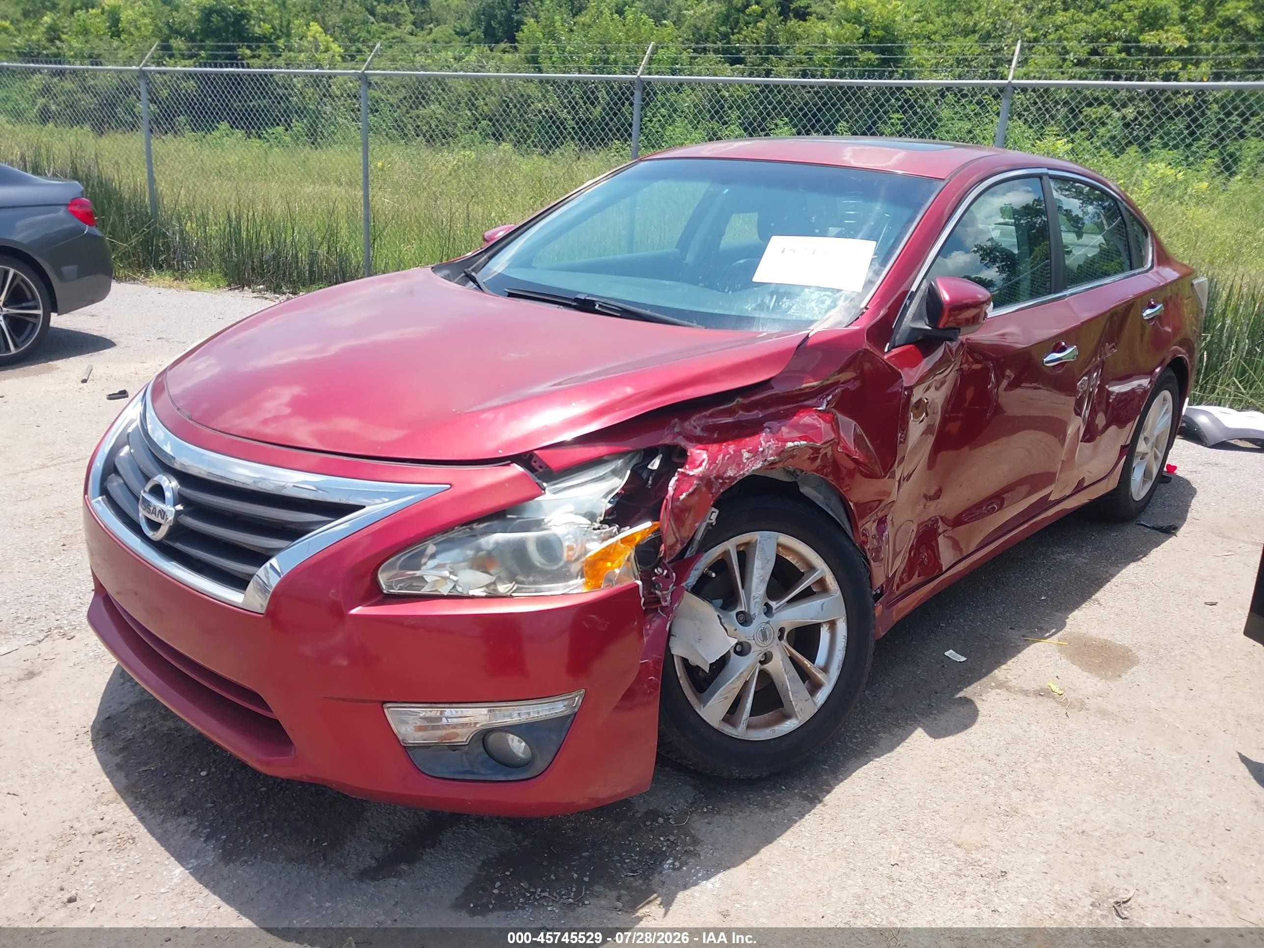 2015 Nissan Altima 2.5 Sl Red vin: 1N4AL3AP6FN894208