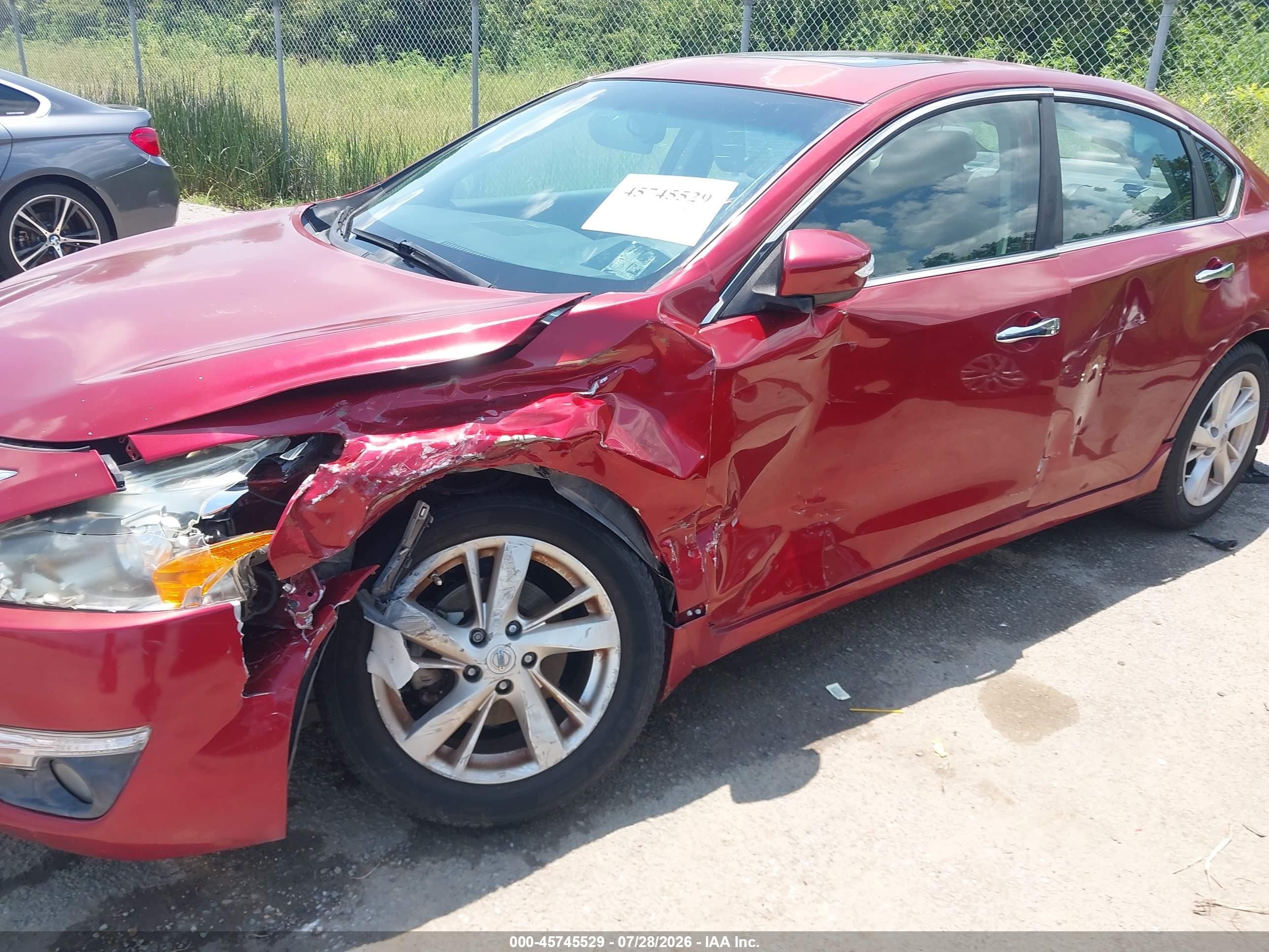 2015 Nissan Altima 2.5 Sl Red vin: 1N4AL3AP6FN894208