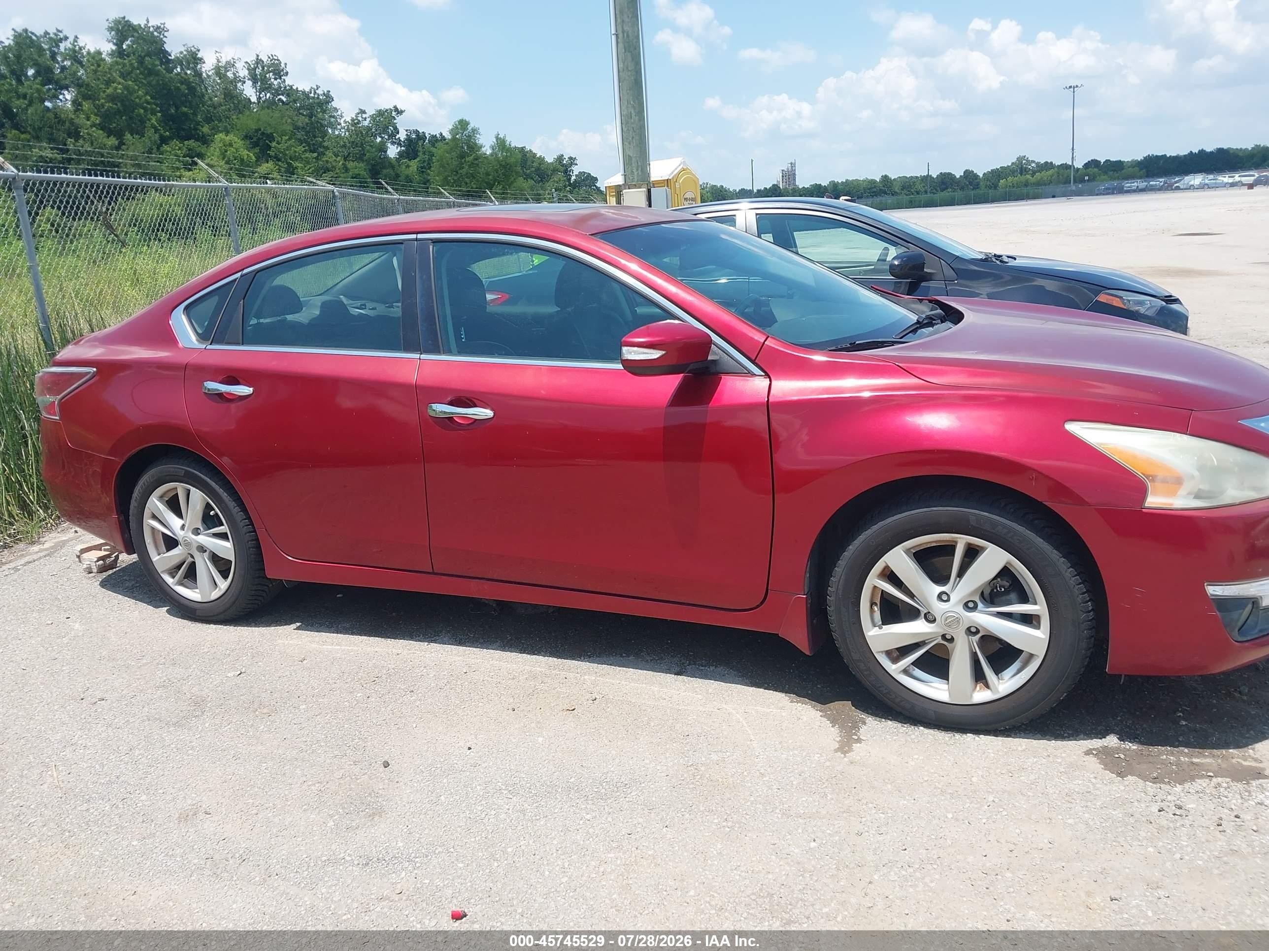 2015 Nissan Altima 2.5 Sl Red vin: 1N4AL3AP6FN894208