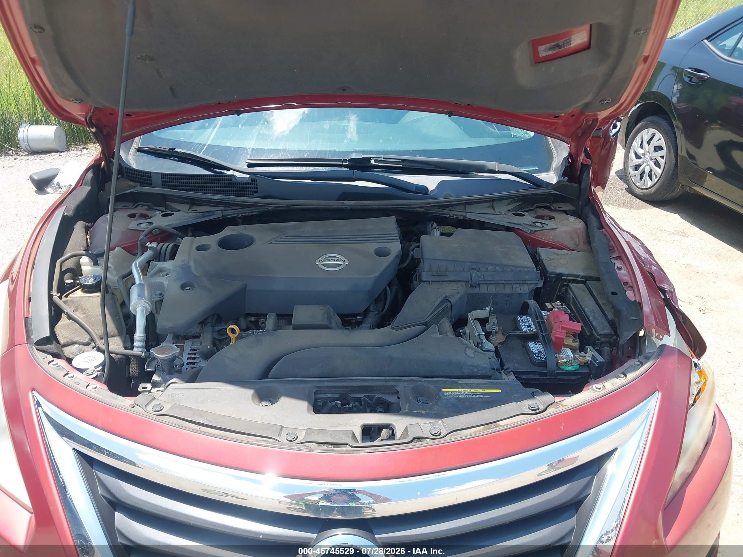 2015 Nissan Altima 2.5 Sl Red vin: 1N4AL3AP6FN894208