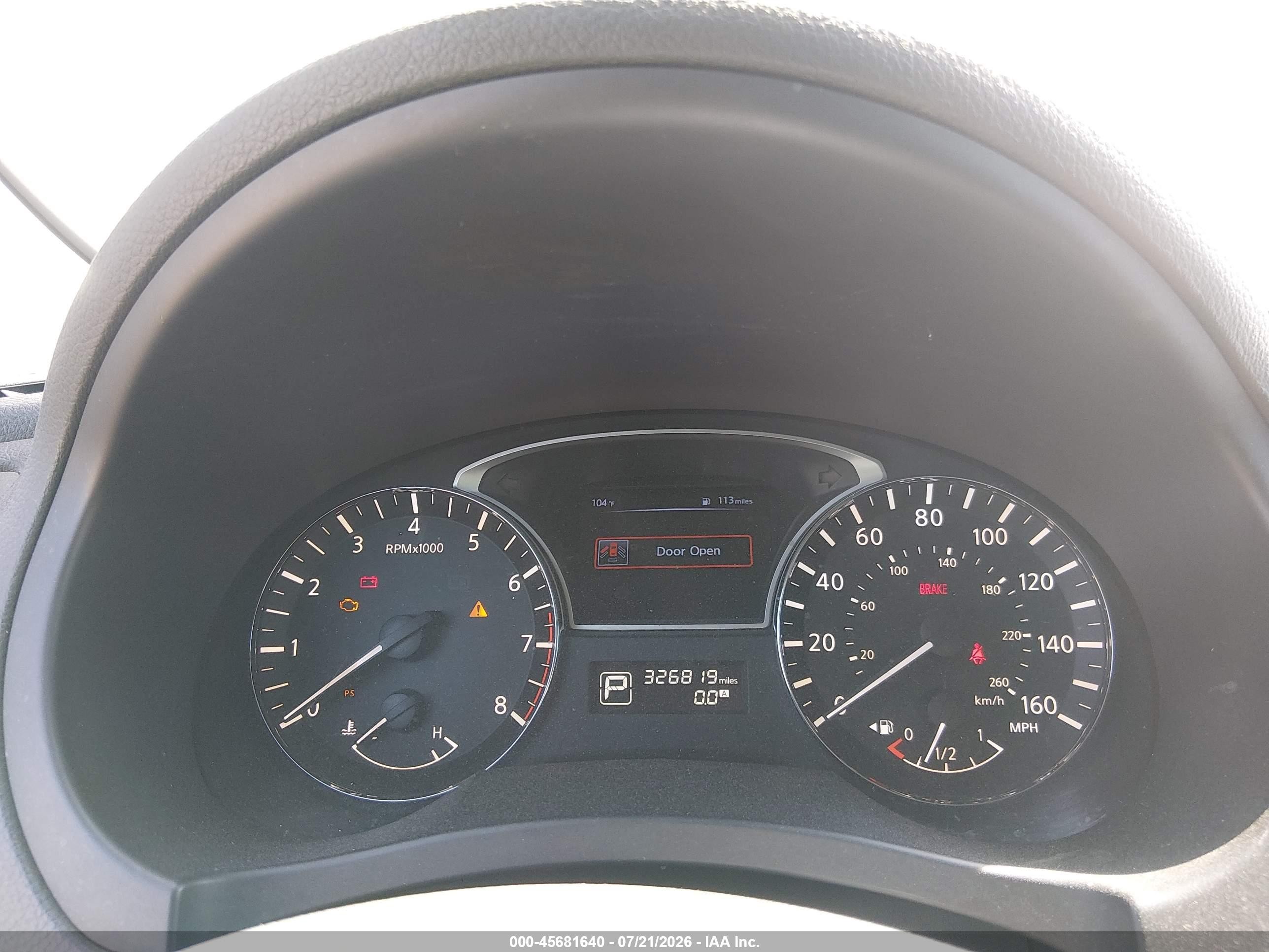 2015 Nissan Altima 2.5/2.5 S/2.5 Sl/2.5 Sv Silver vin: 1N4AL3AP6FN894323