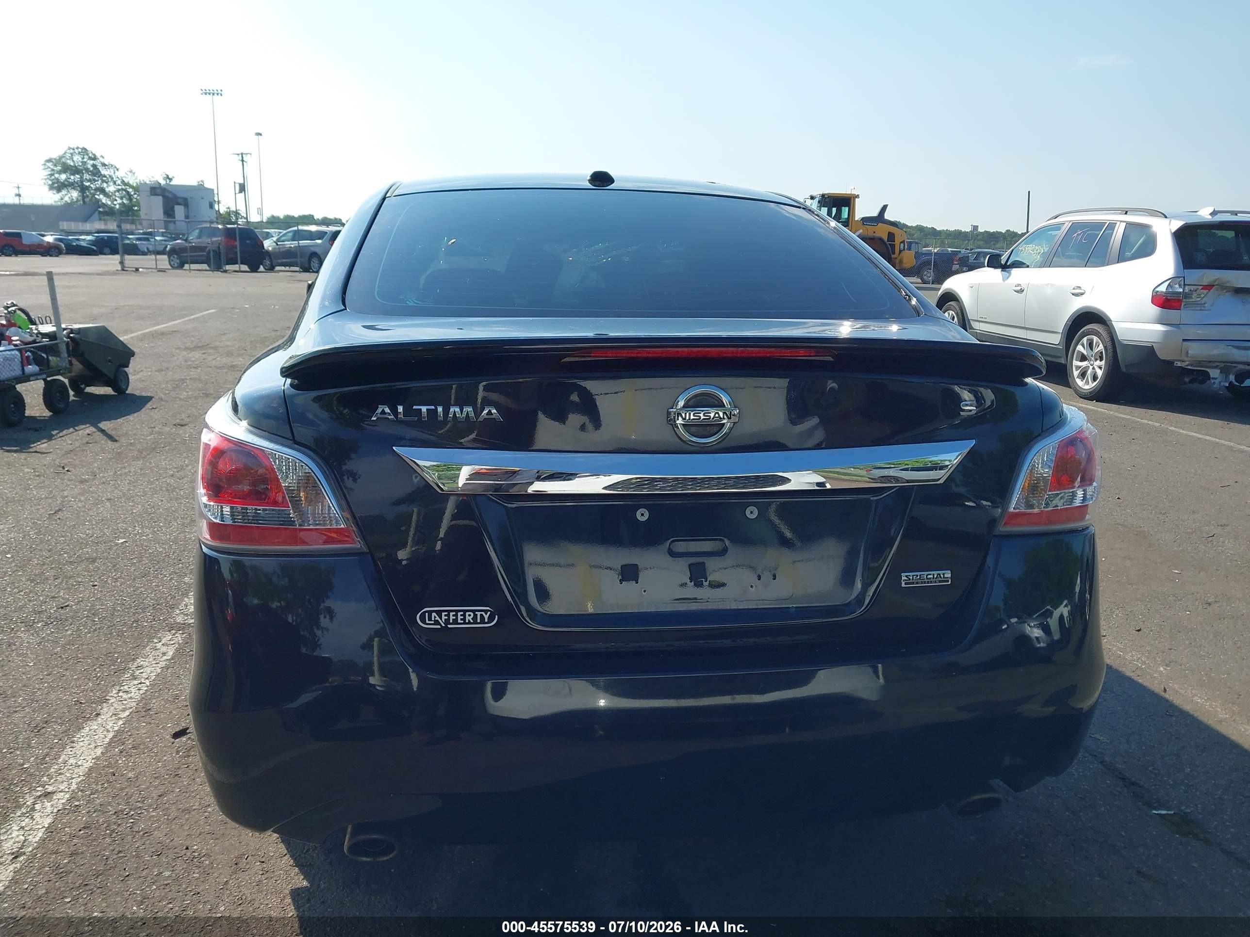 2015 Nissan Altima 2.5 S Black vin: 1N4AL3AP6FN903666