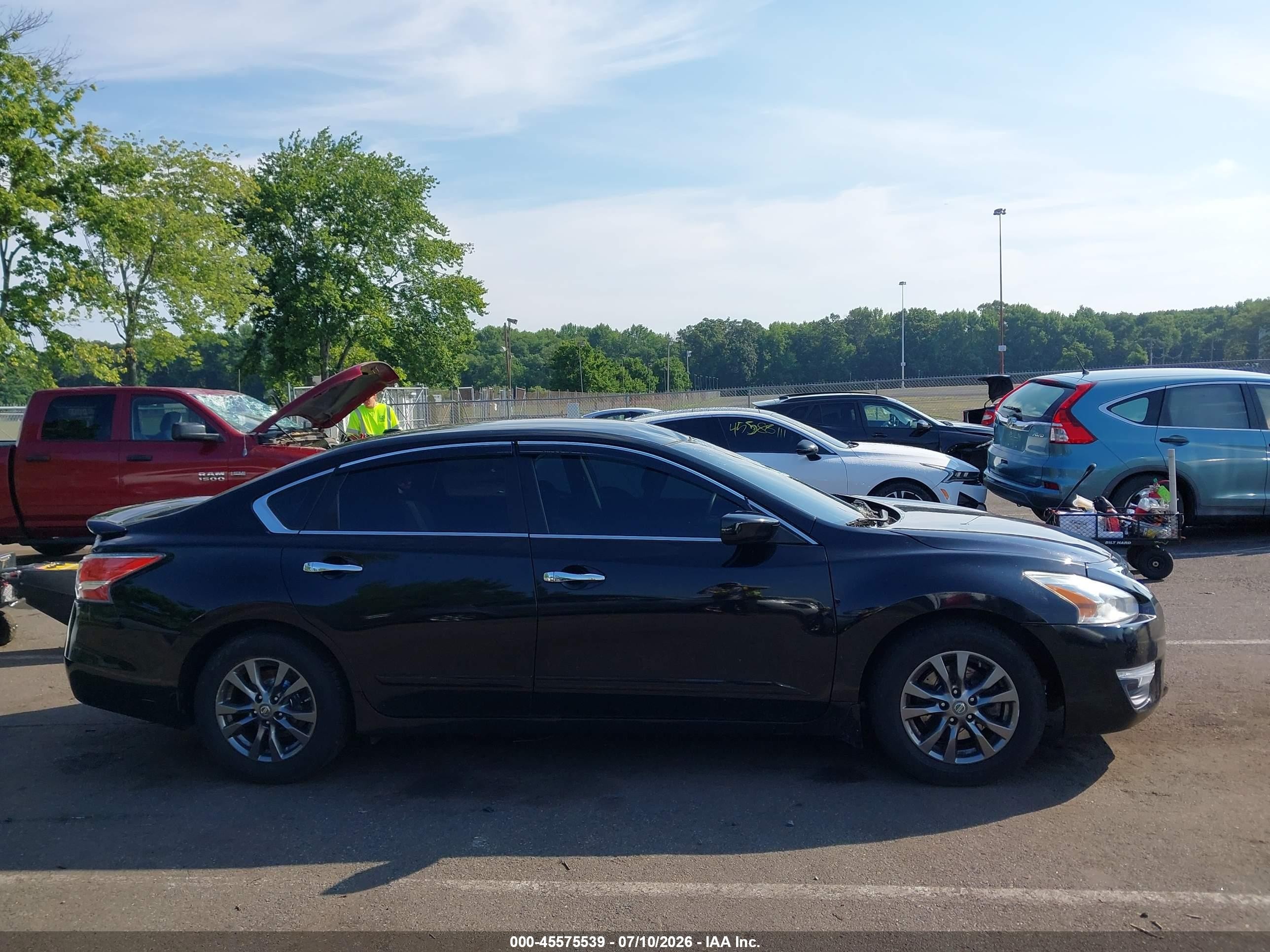 2015 Nissan Altima 2.5 S Black vin: 1N4AL3AP6FN903666