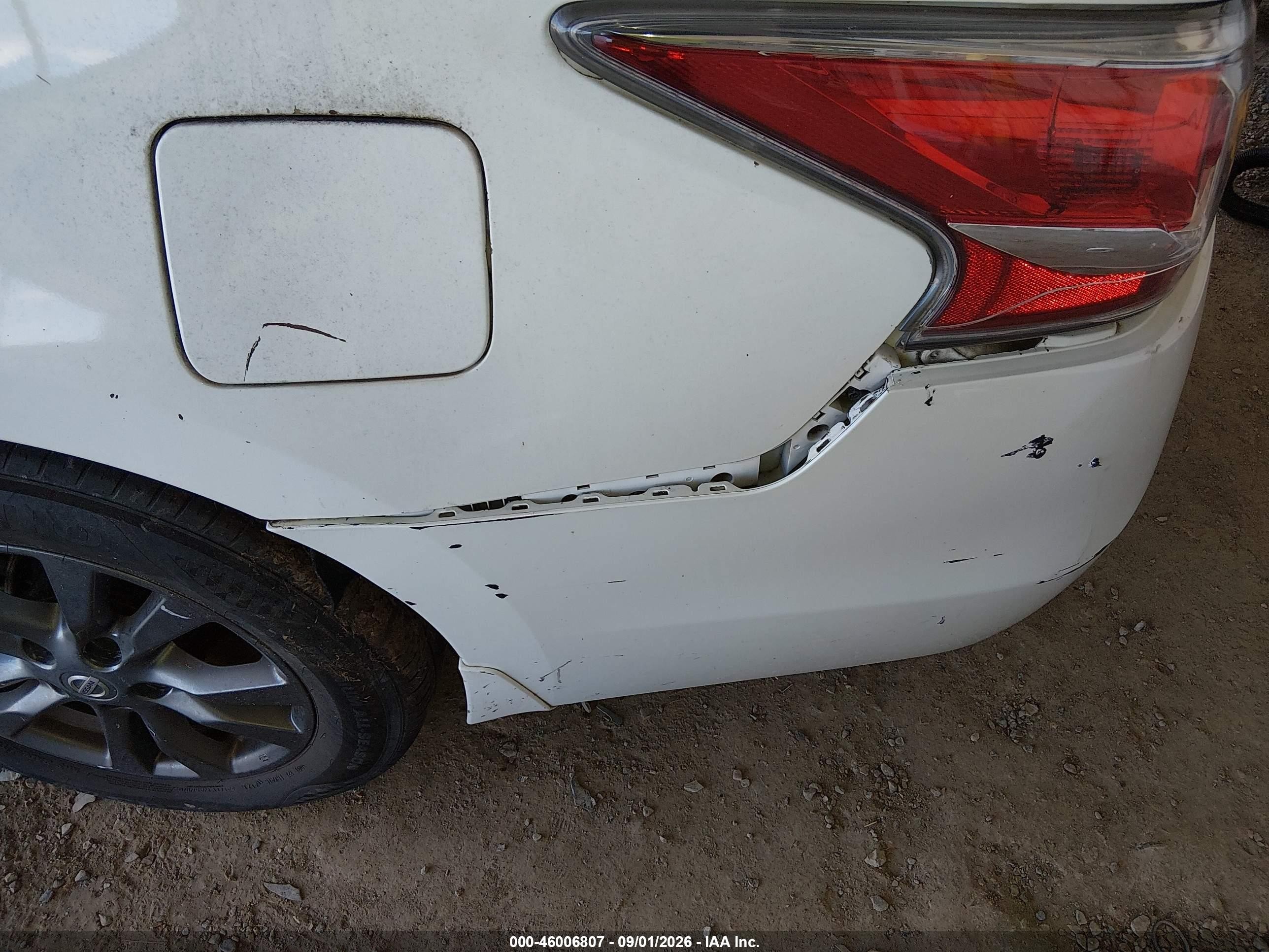 2015 Nissan Altima 2.5 S White vin: 1N4AL3AP6FN912917