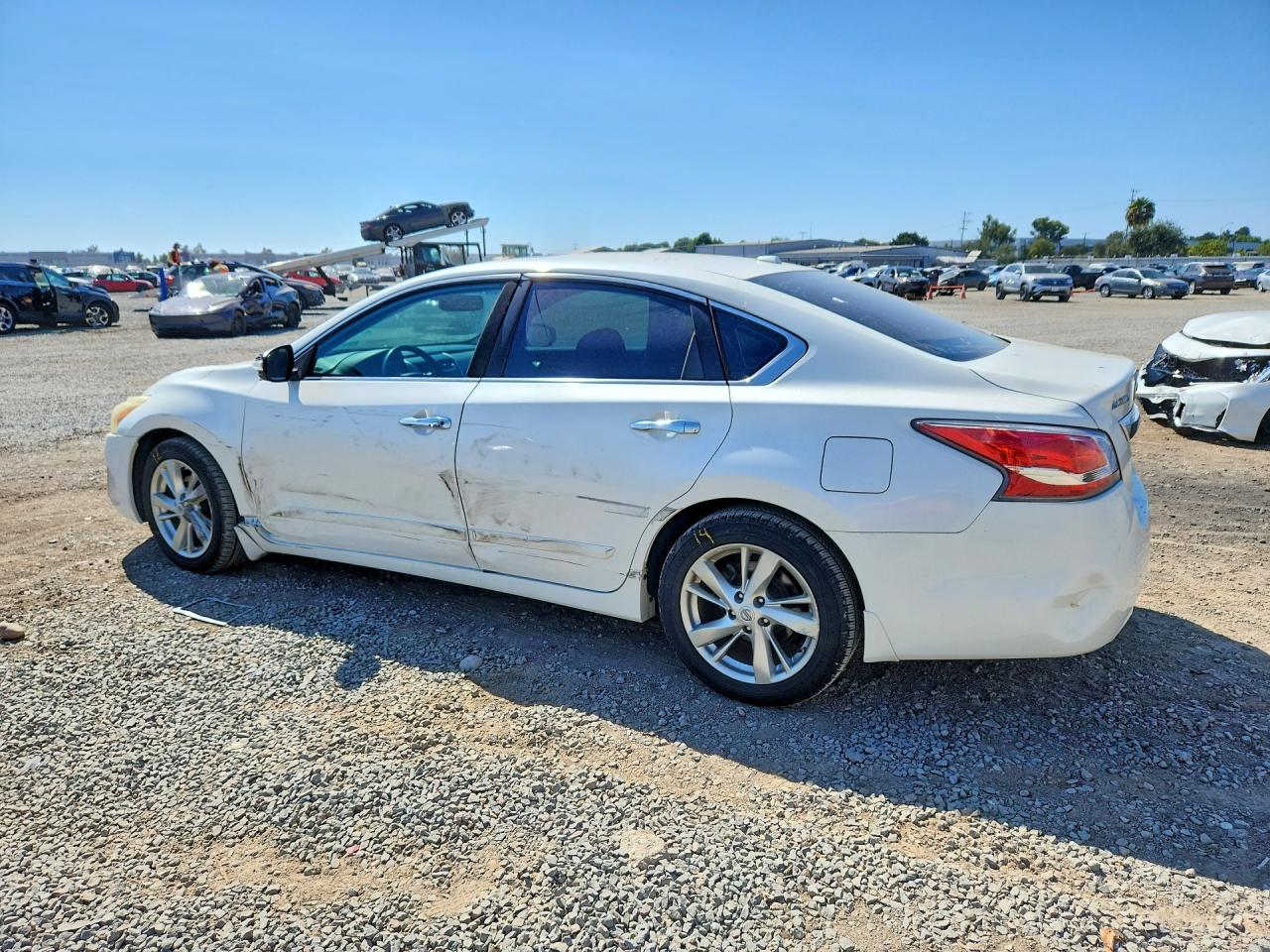 2015 Nissan Altima 2.5 Sl Белый vin: 1N4AL3AP6FN919284