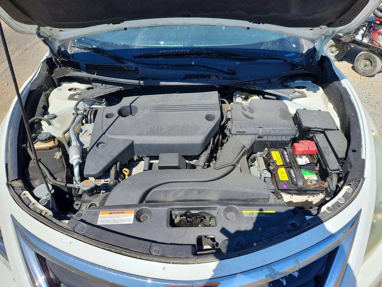 2015 Nissan Altima 2.5 Sl Белый vin: 1N4AL3AP6FN919284