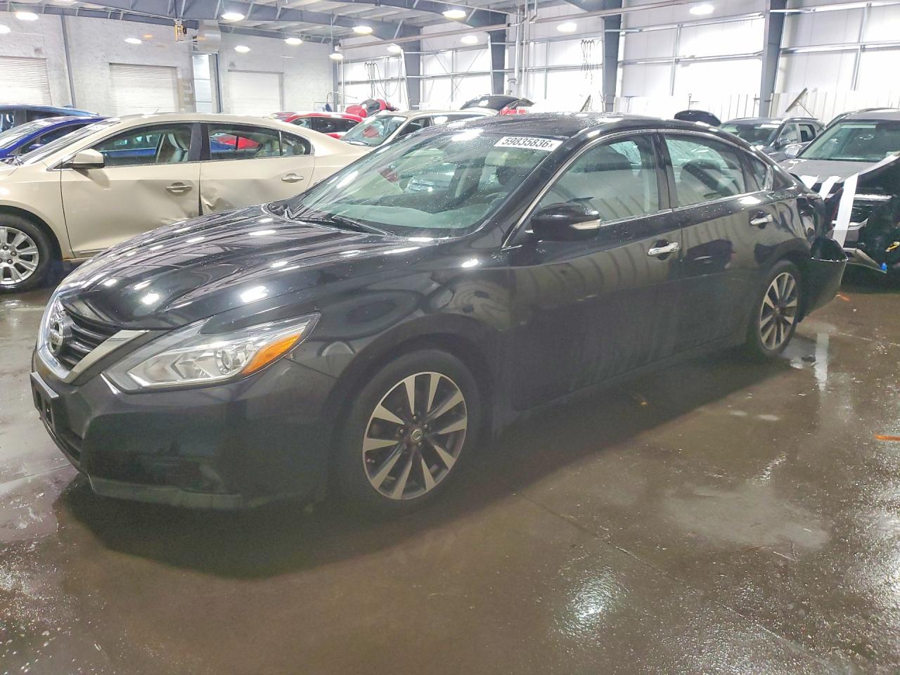 2016 Nissan Altima 2.5 Sl Black vin: 1N4AL3AP6GC228320
